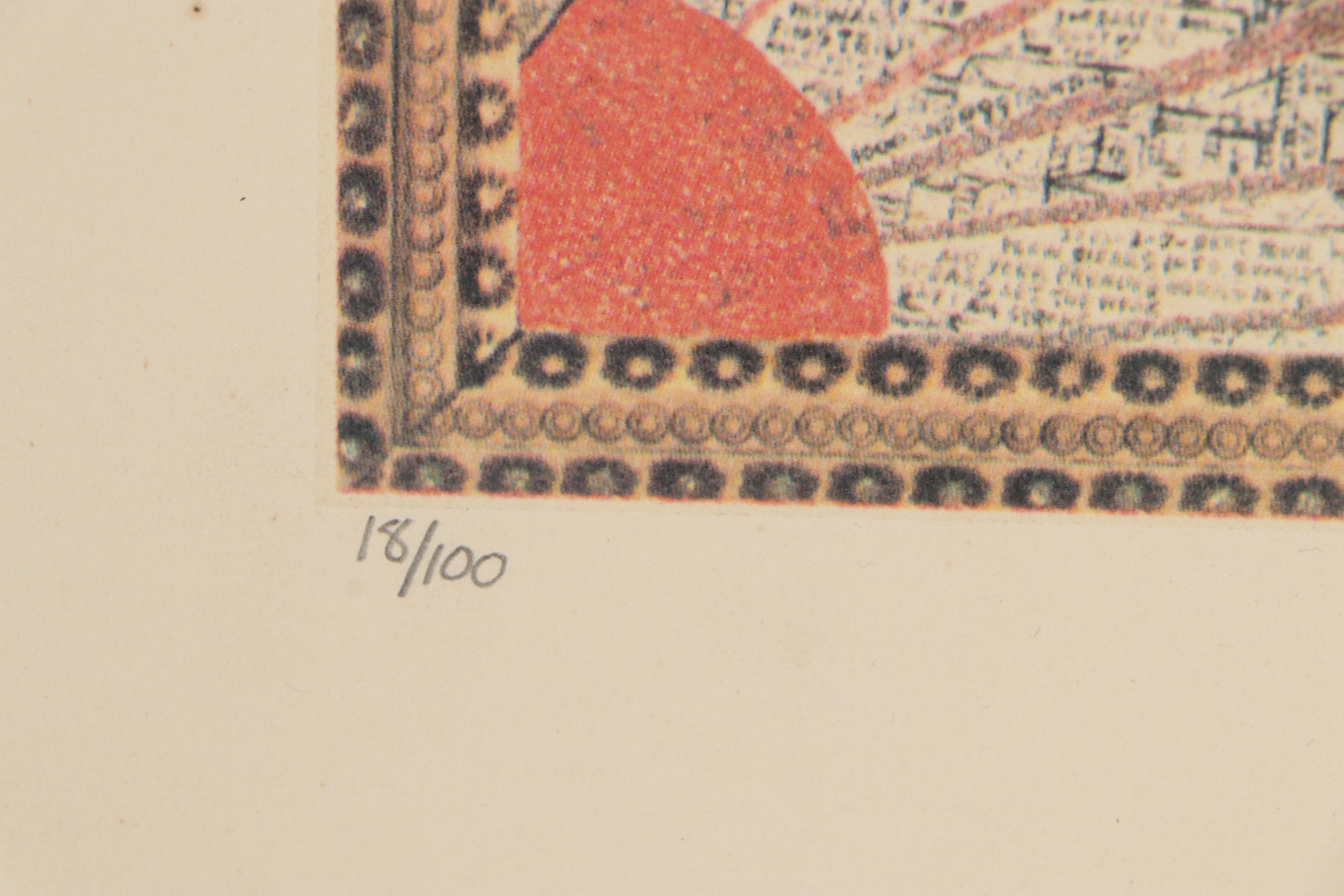 Howard Finster Folk Art Digital Print