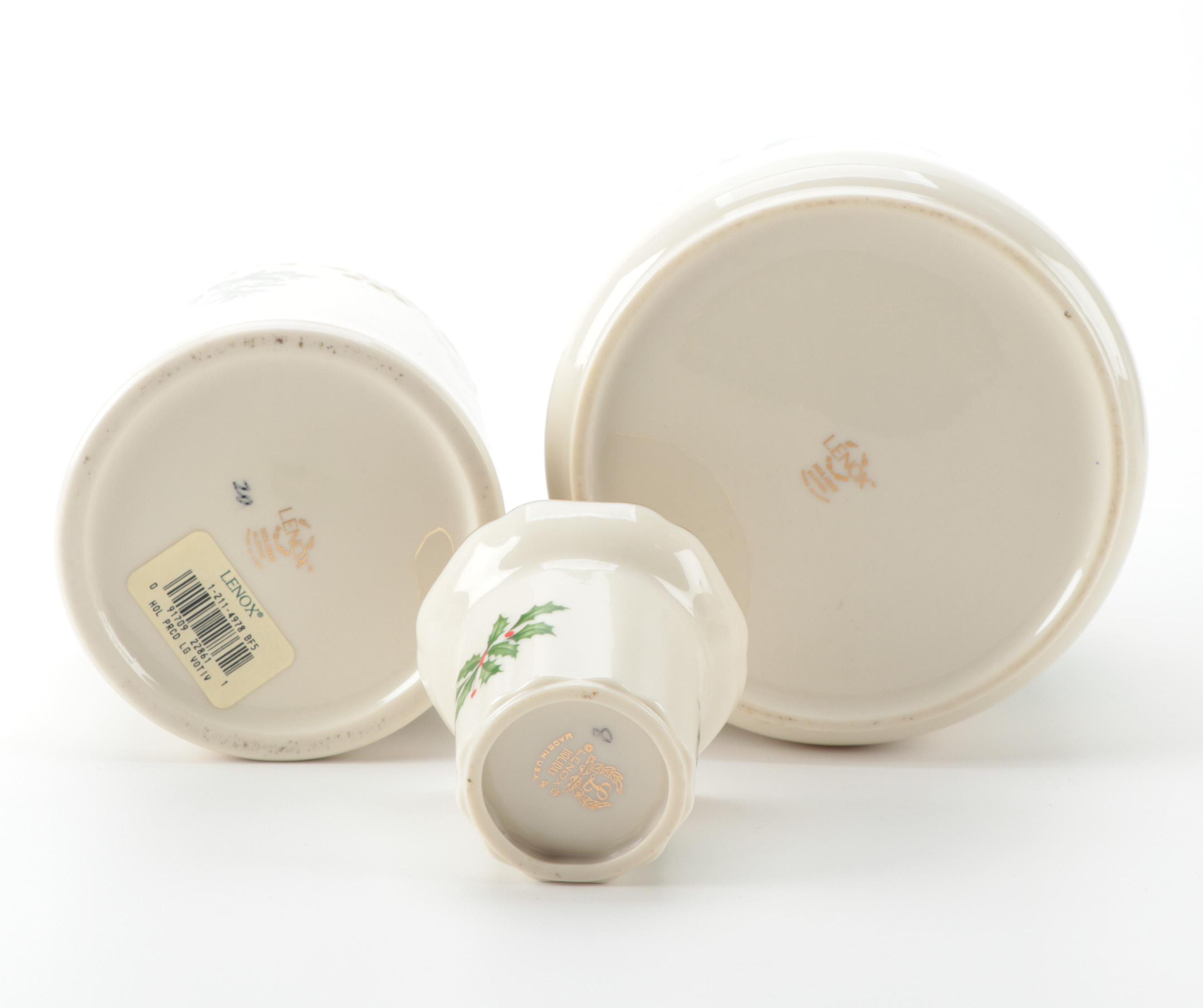 Lenox "Holiday" Porcelain Dinnerware and Table Accessories