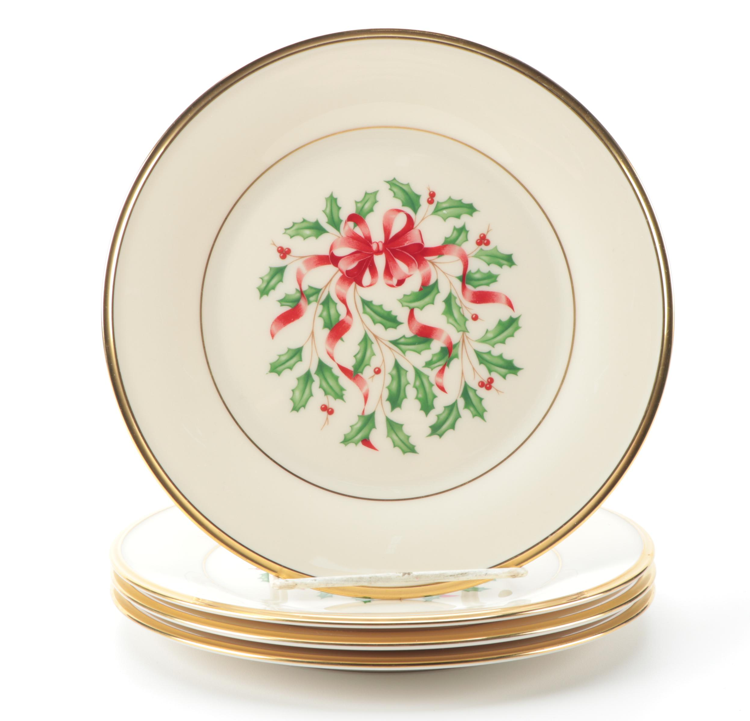 Lenox "Holiday" Porcelain Dinnerware and Table Accessories