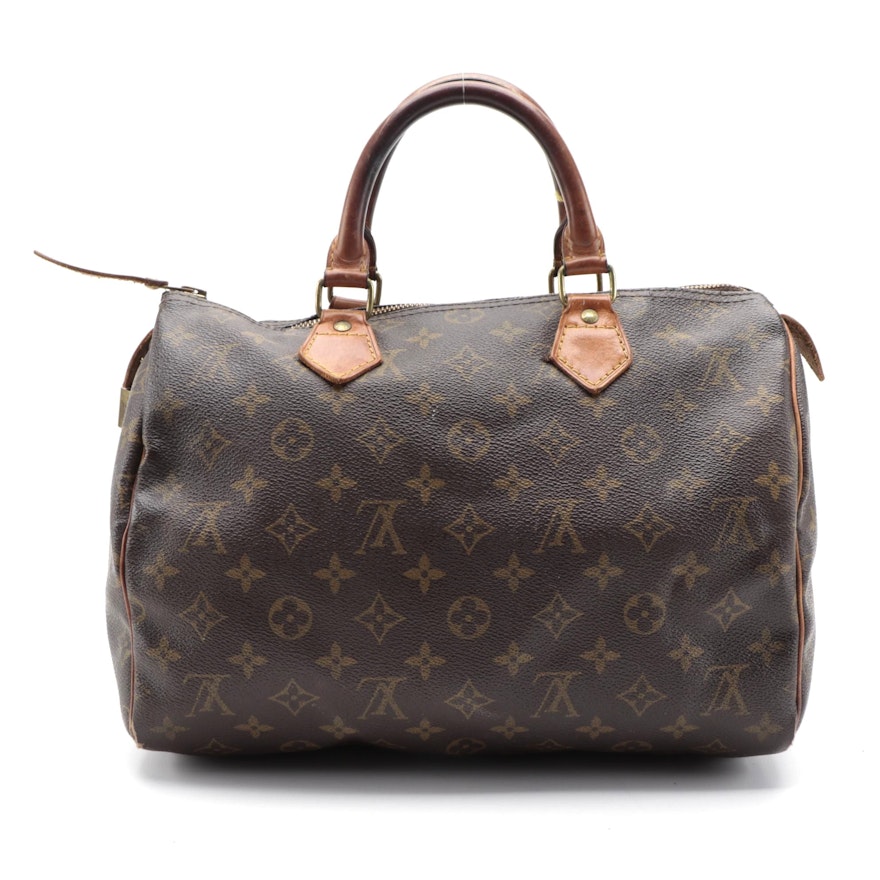 Louis Vuitton Malletier Speedy 30 in Monogram Canvas