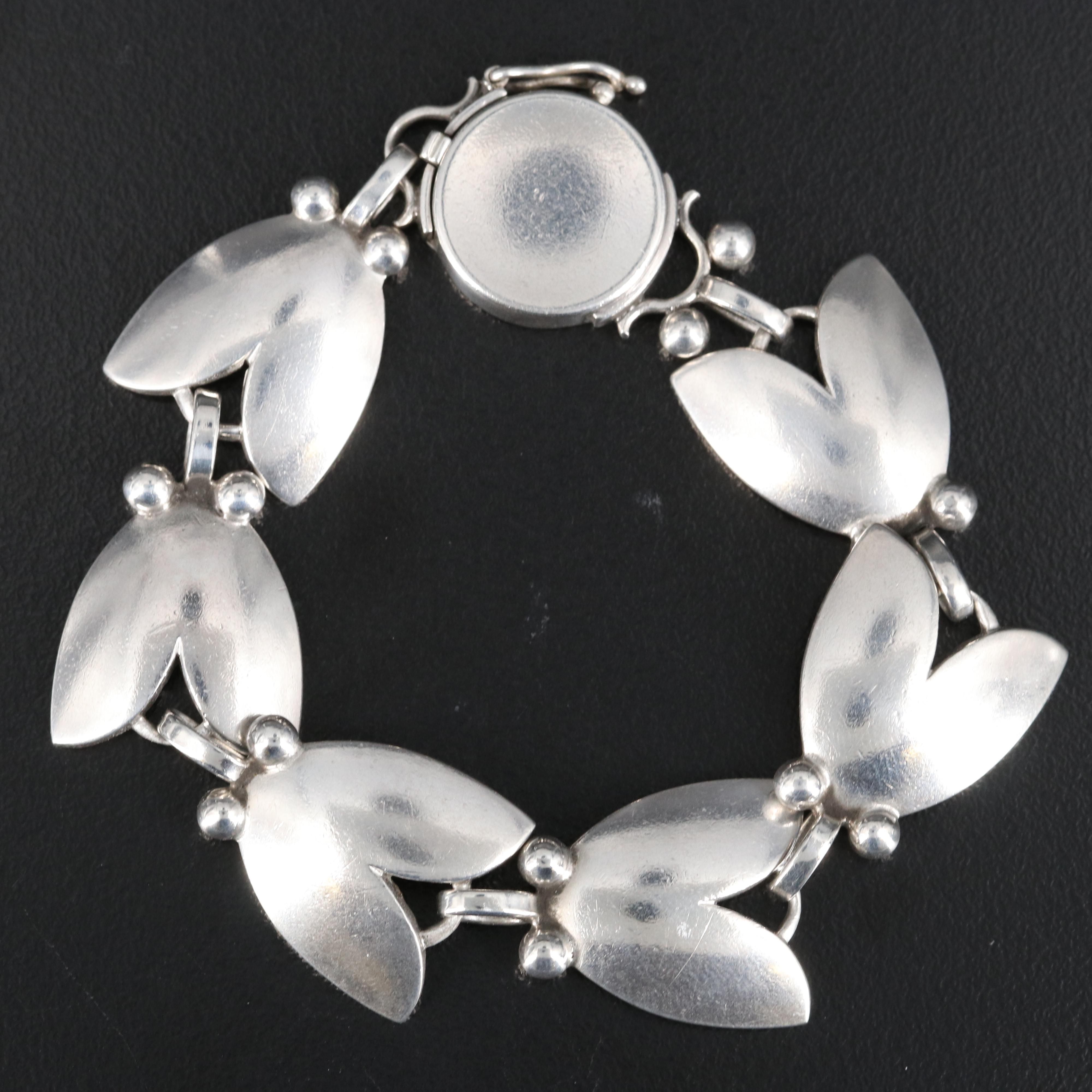 Georg Jensen Sterling Silver Link Bracelet