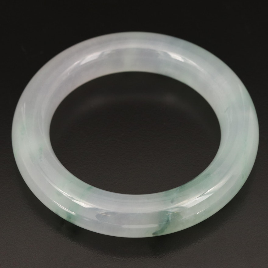 Jadeite Hololith Bangle