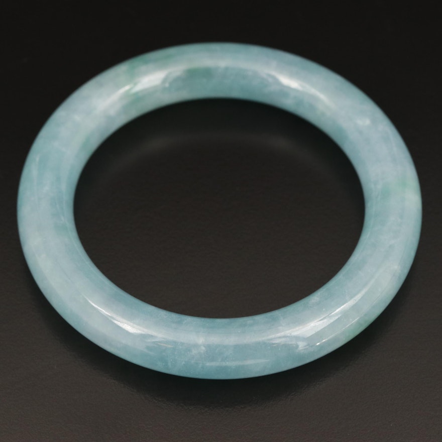 Jadeite Hololith Bangle