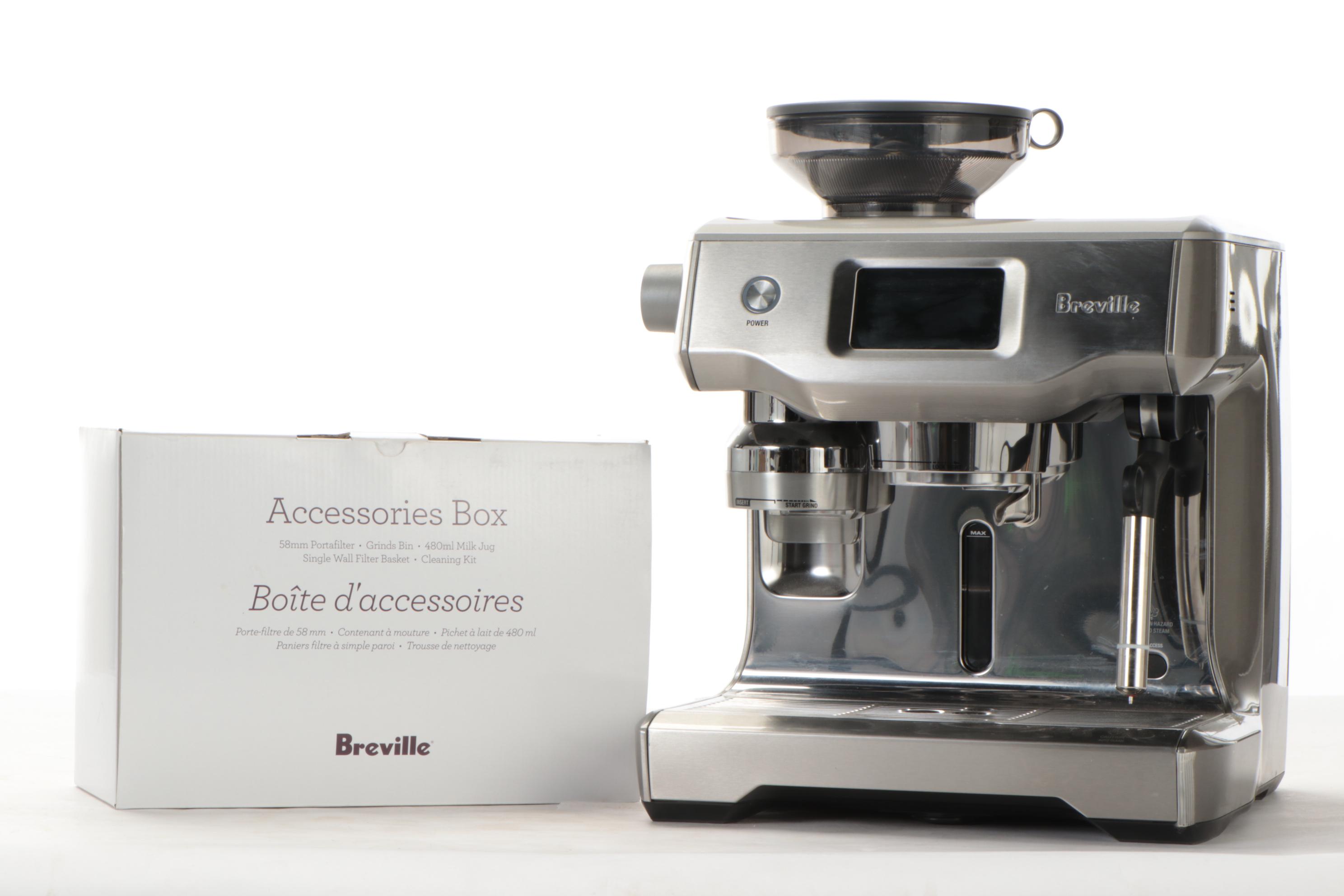 Breville "The Oracle Touch" Screen Espresso Machine, Contemporary