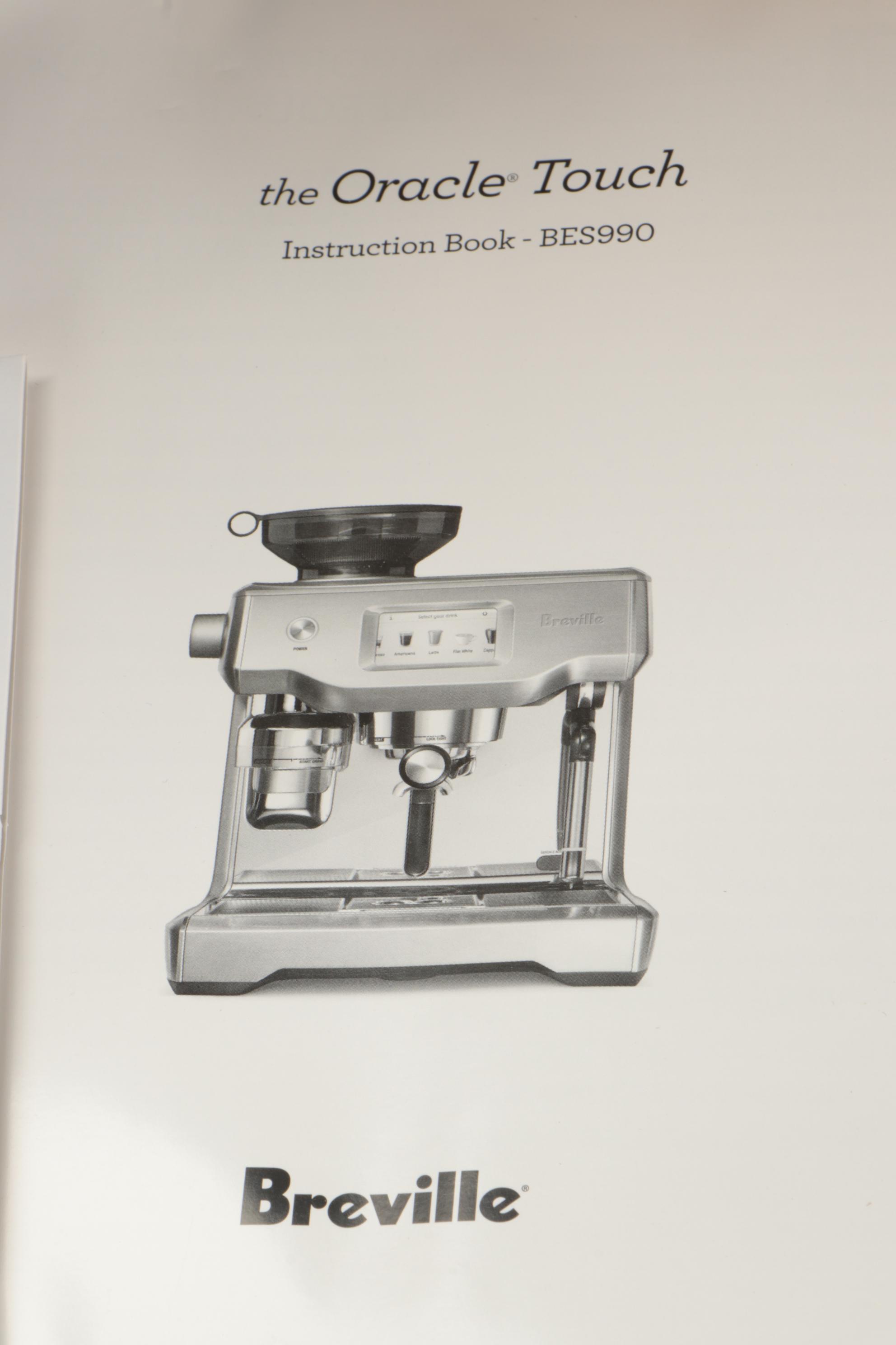 Breville "The Oracle Touch" Screen Espresso Machine, Contemporary