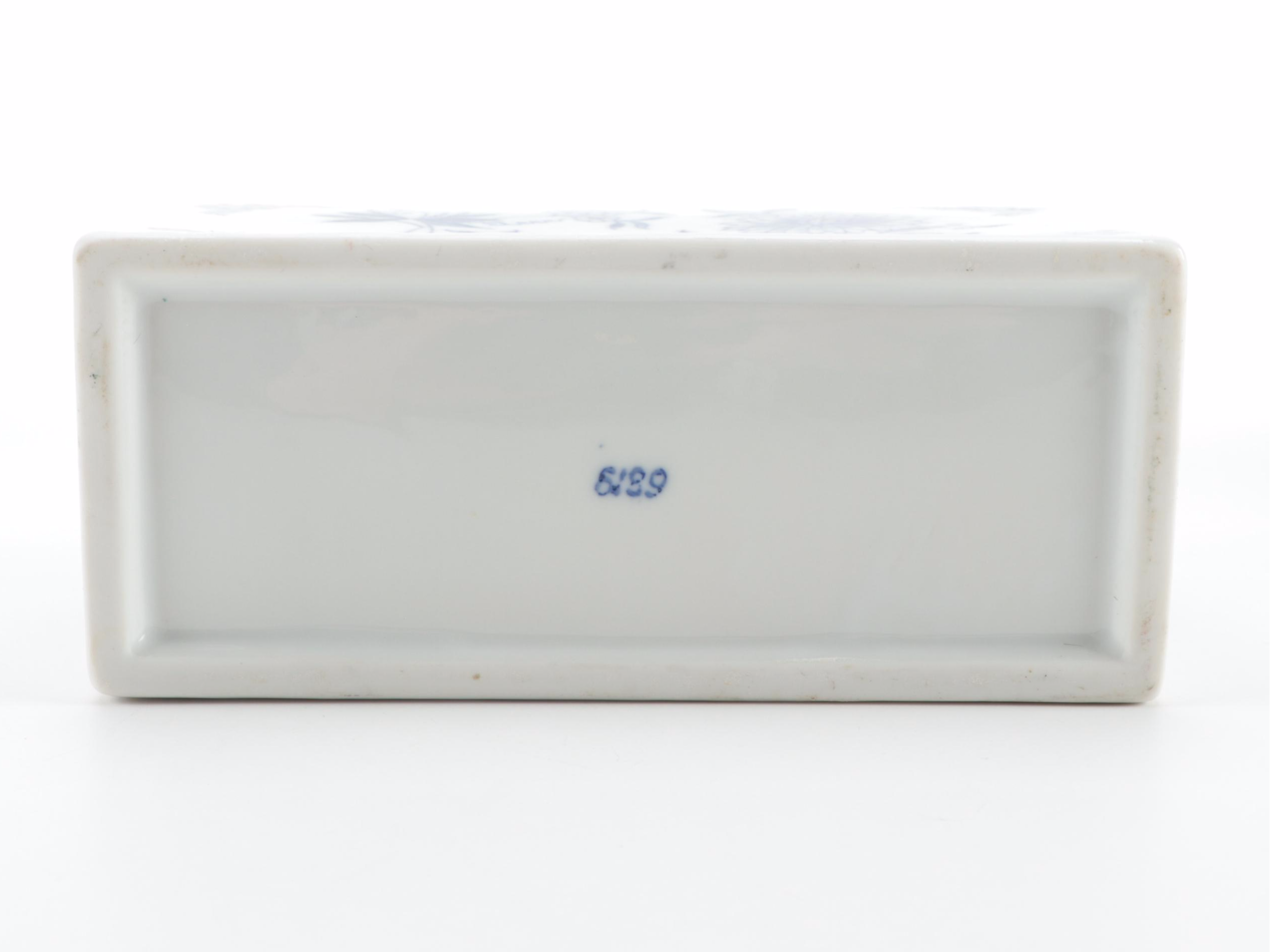 Blue Onion Style and Other Blue and White Porcelain Tableware, 20th Century