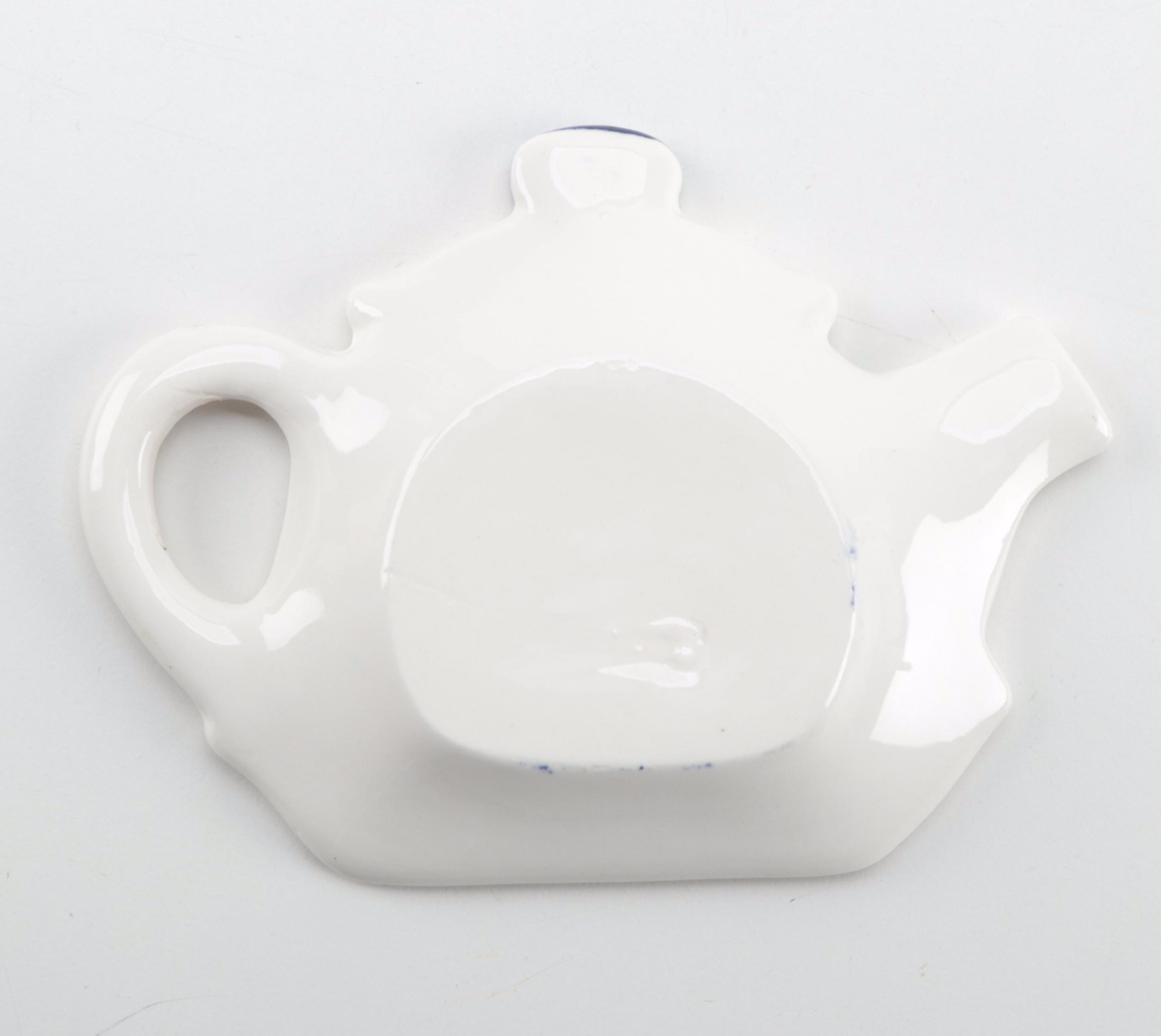 Blue Onion Style and Other Blue and White Porcelain Tableware, 20th Century