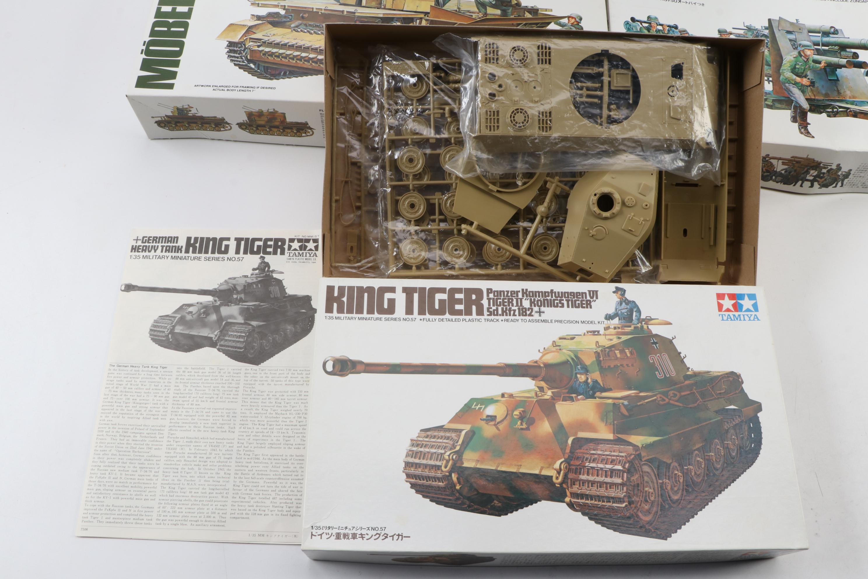 Tamiya Unassembled WWII German Military Vehicle Model Kits