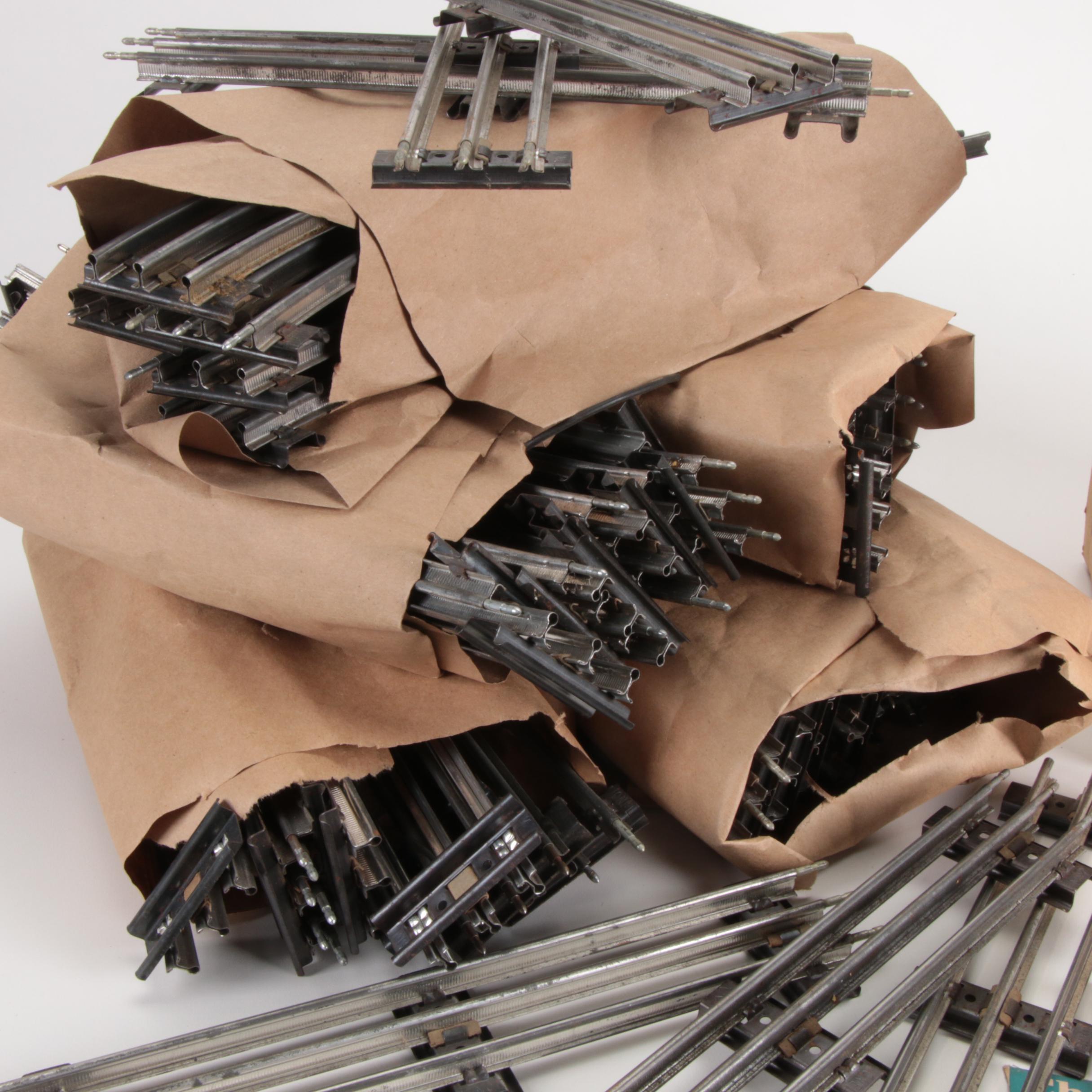 Lionel O Gauge Track and Power Track Switch, Mid-20th Century