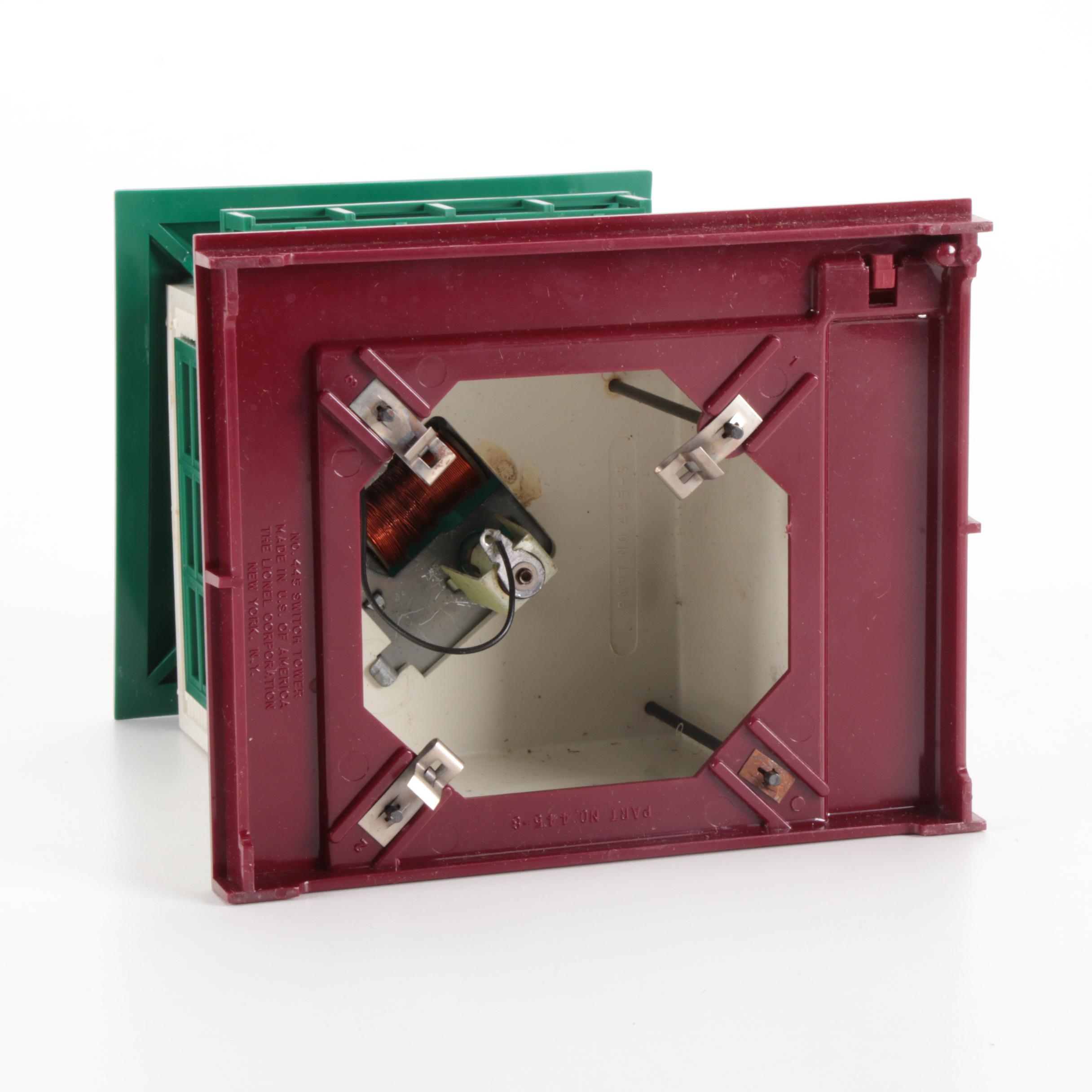 Lionel O Gauge Track and Power Track Switch, Mid-20th Century