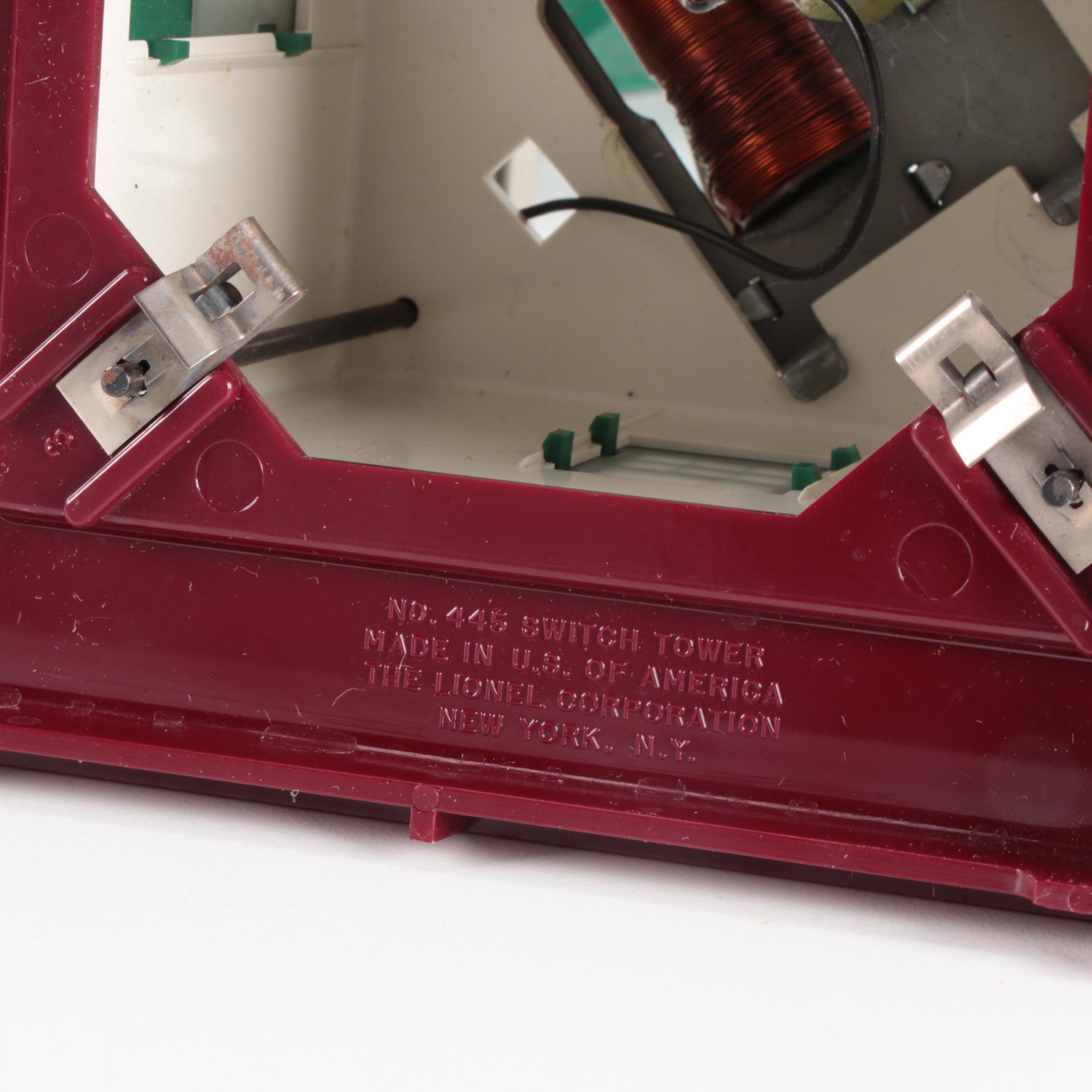 Lionel O Gauge Track and Power Track Switch, Mid-20th Century