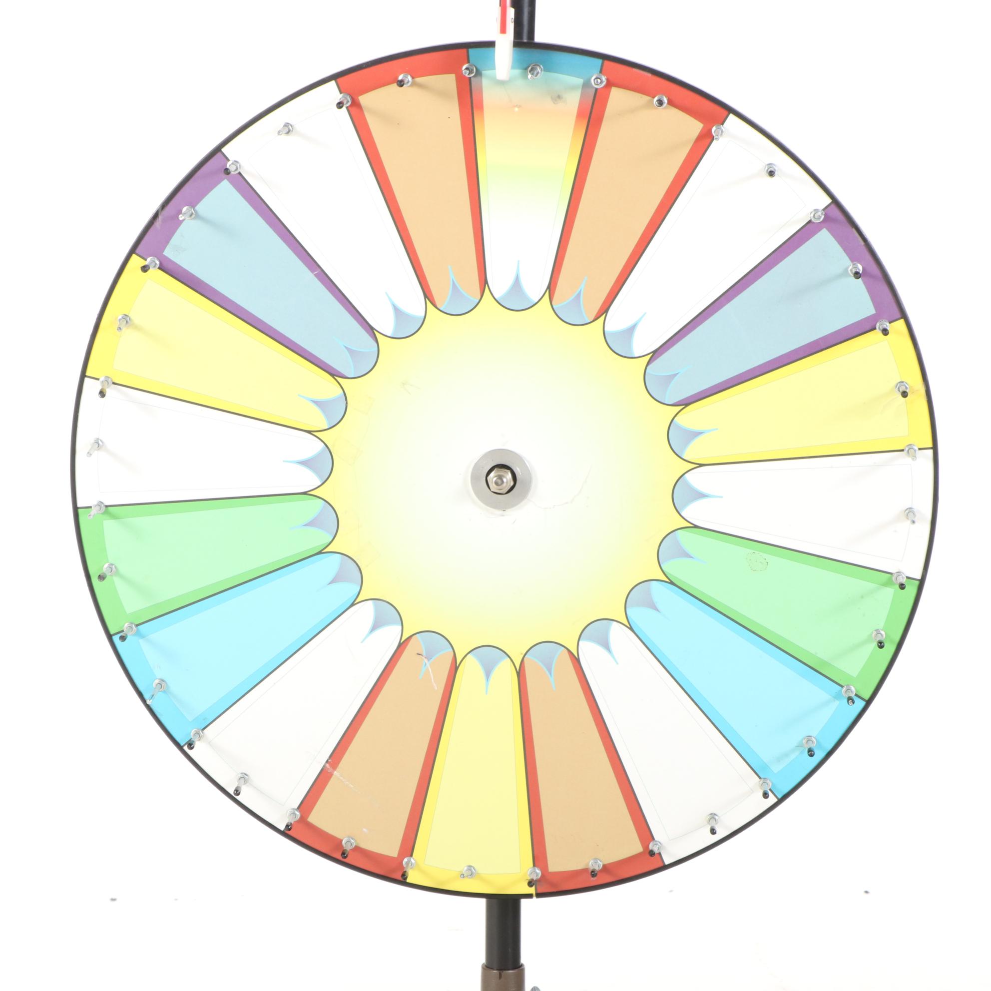 Carnival Style Spinning Wheel