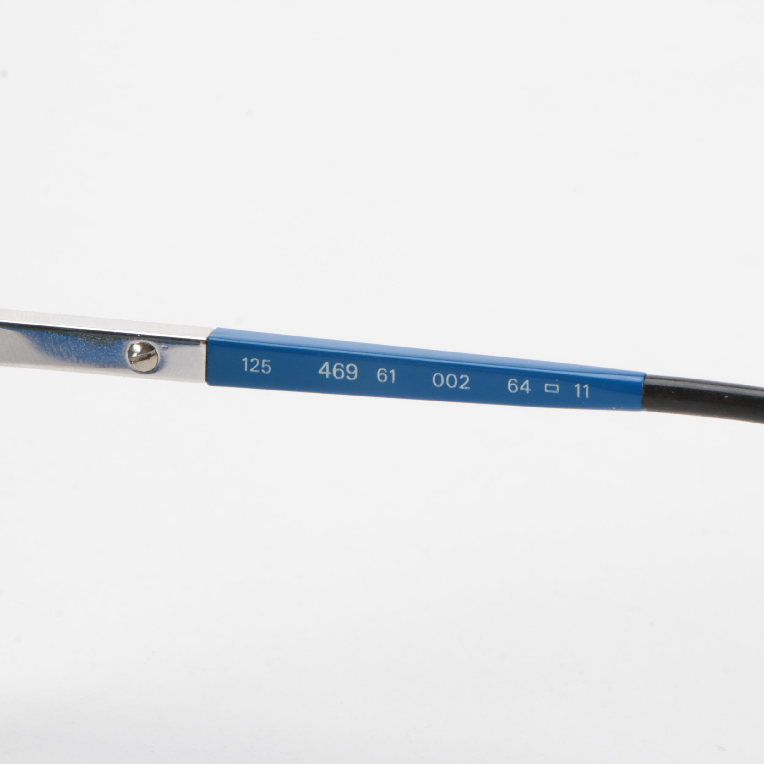 Killy 469 Blue Carbon Fiber Aviator Sunglasses with Case