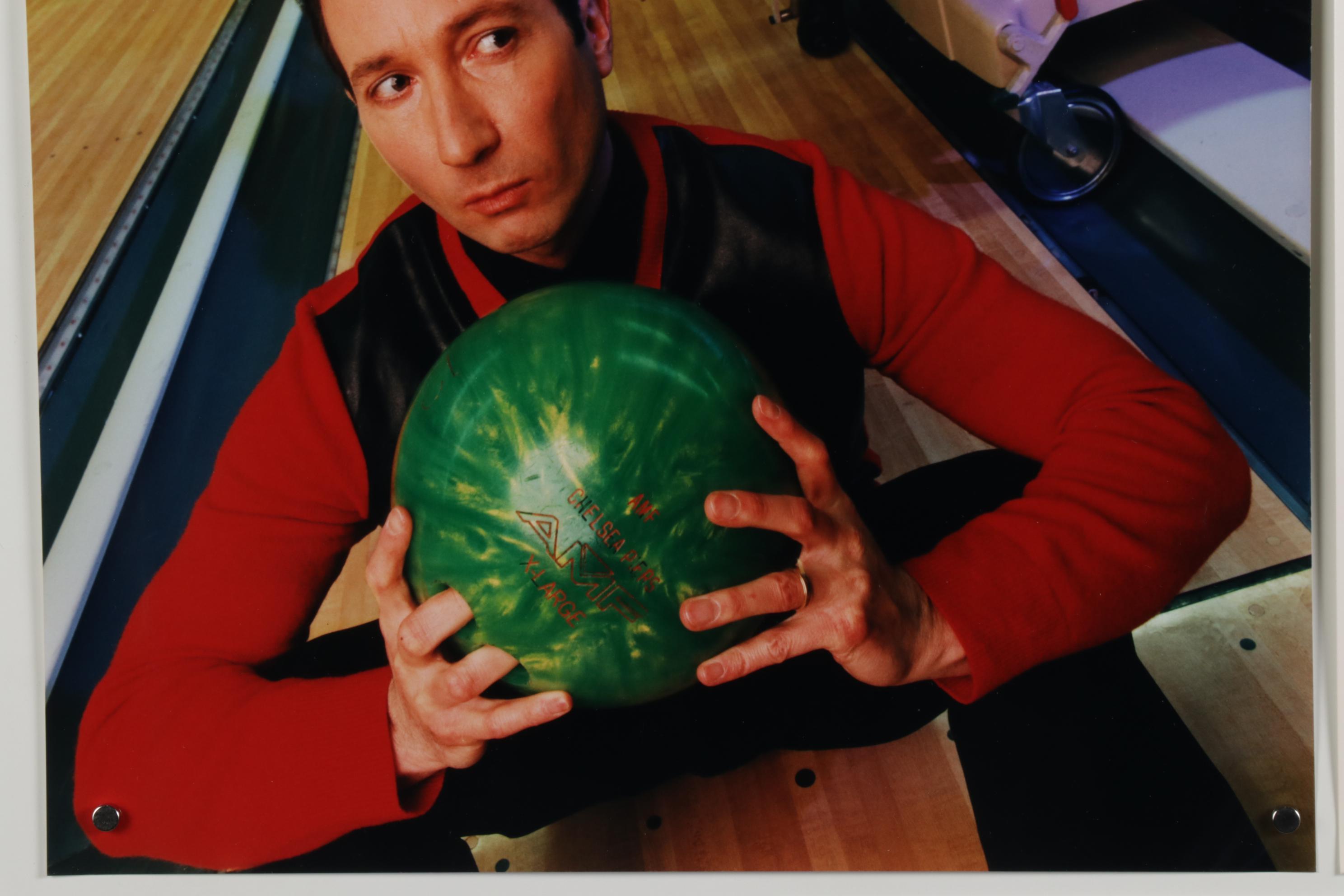 Photographs after George Lange "William Wegman" and "Mark Leyner," circa 1990