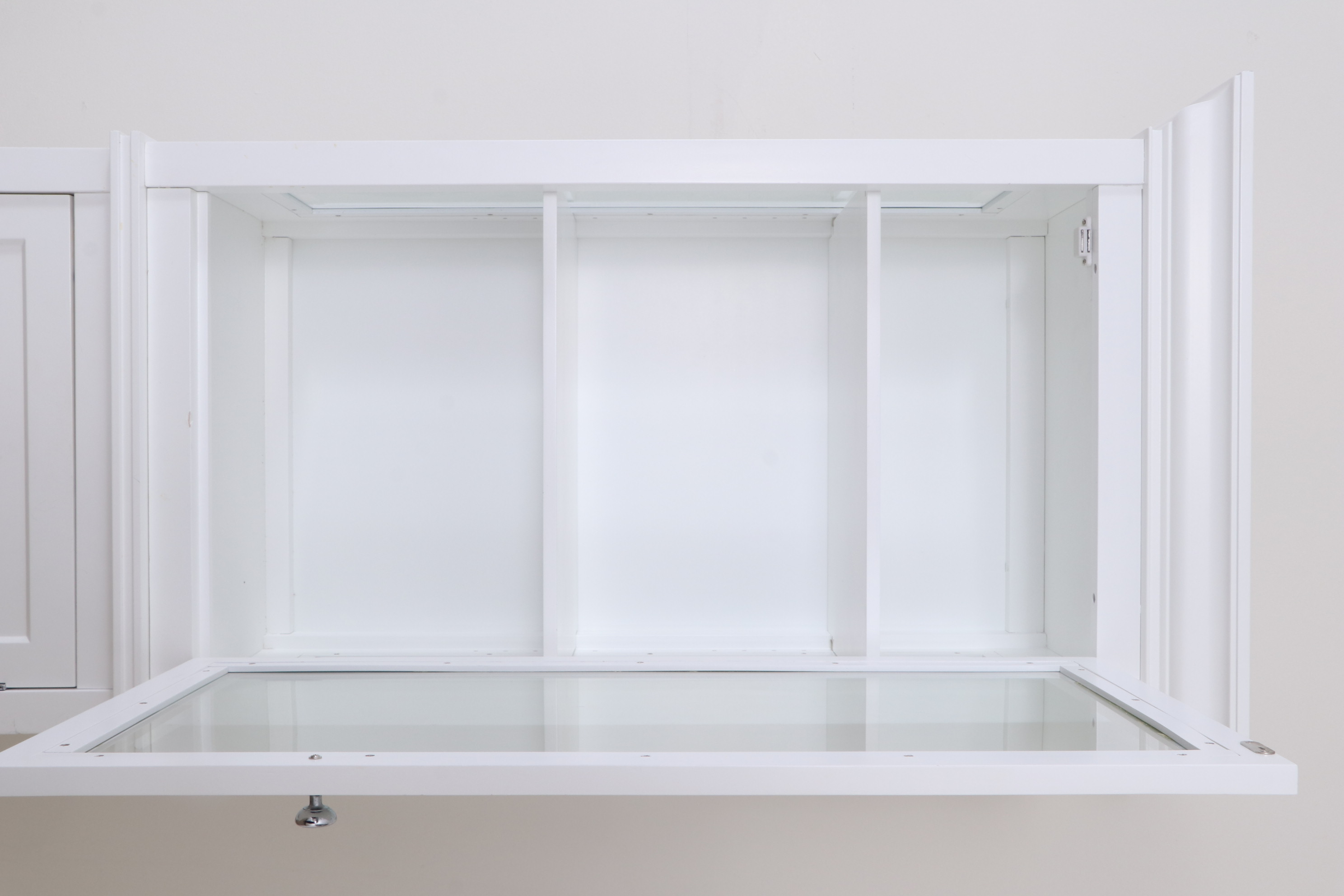 Pottery Barn White Linen Closet