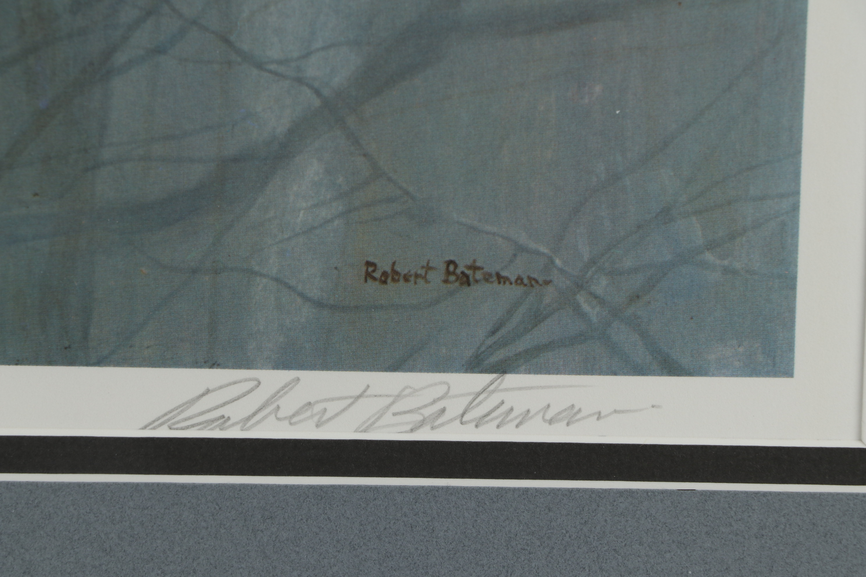 Robert Bateman Offset Lithograph "Winter Mist Great Horned Owl"