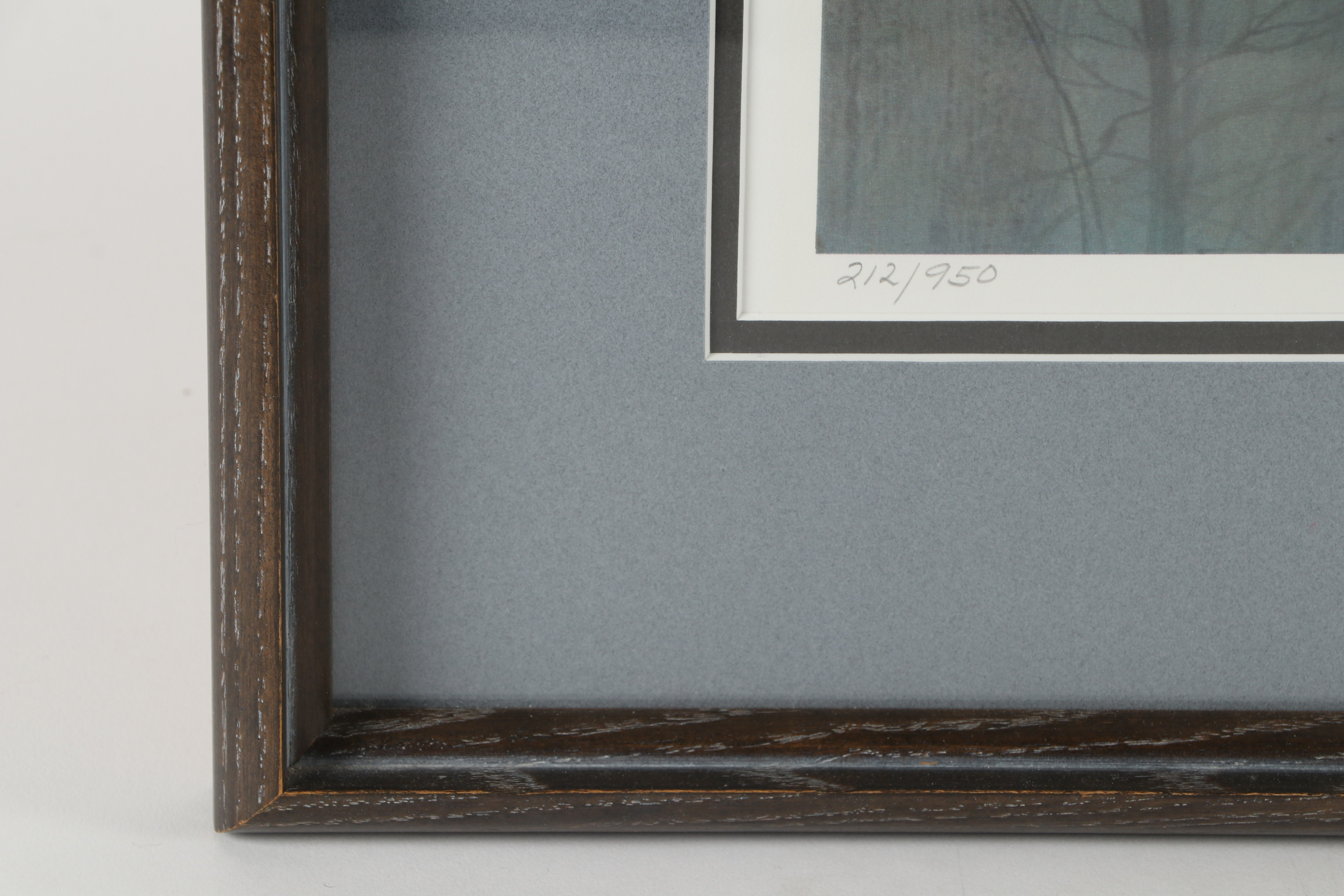 Robert Bateman Offset Lithograph "Winter Mist Great Horned Owl"