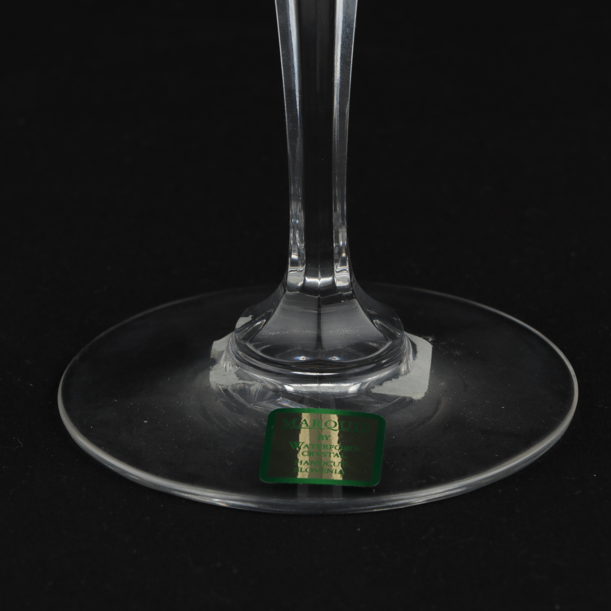 Marquis by Waterford "Chelsea" Gold Trimmed Crystal Stemware, 1991–1997