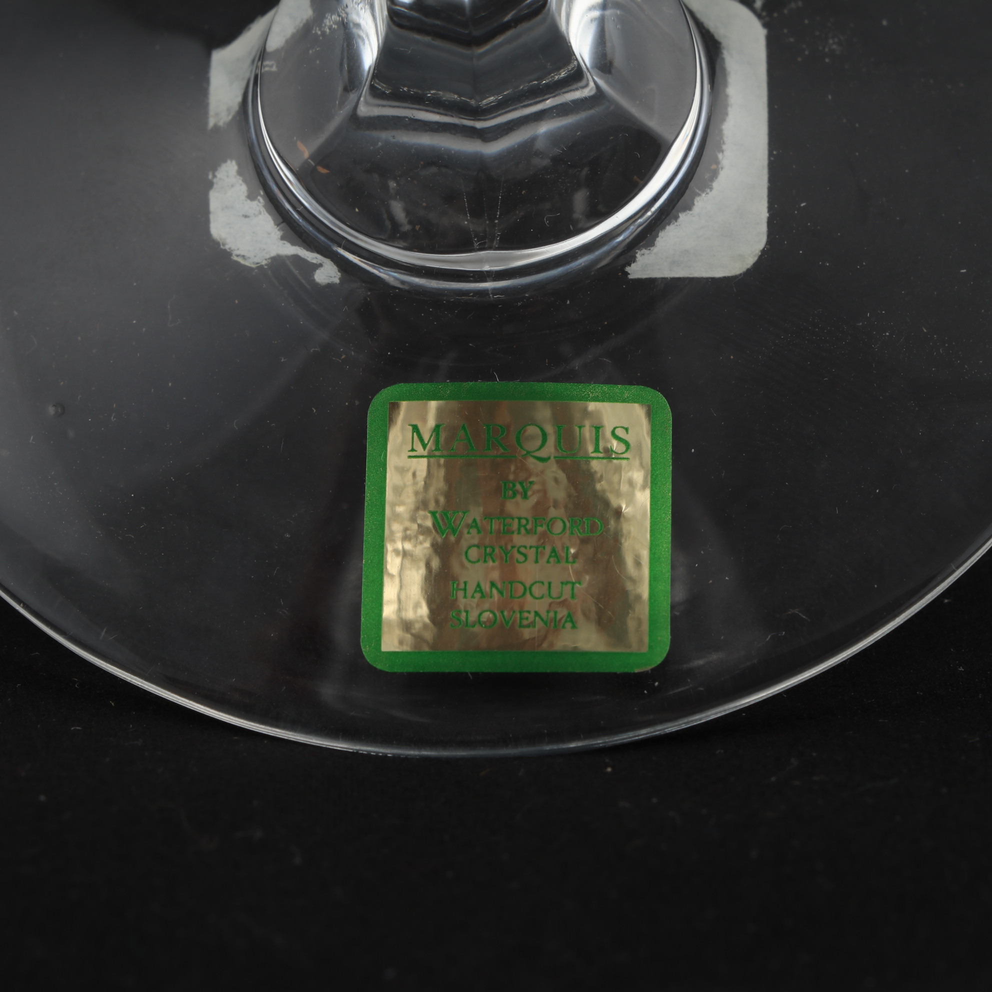 Marquis by Waterford "Chelsea" Gold Trimmed Crystal Stemware, 1991–1997