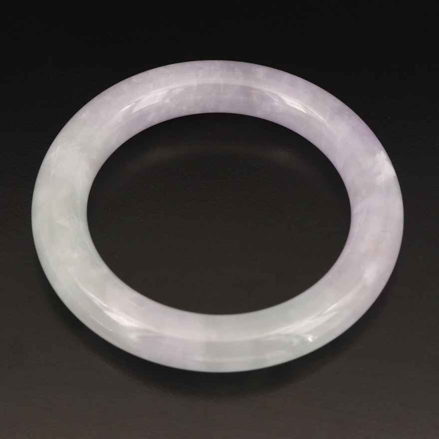 Jadeite Hololith Bangle