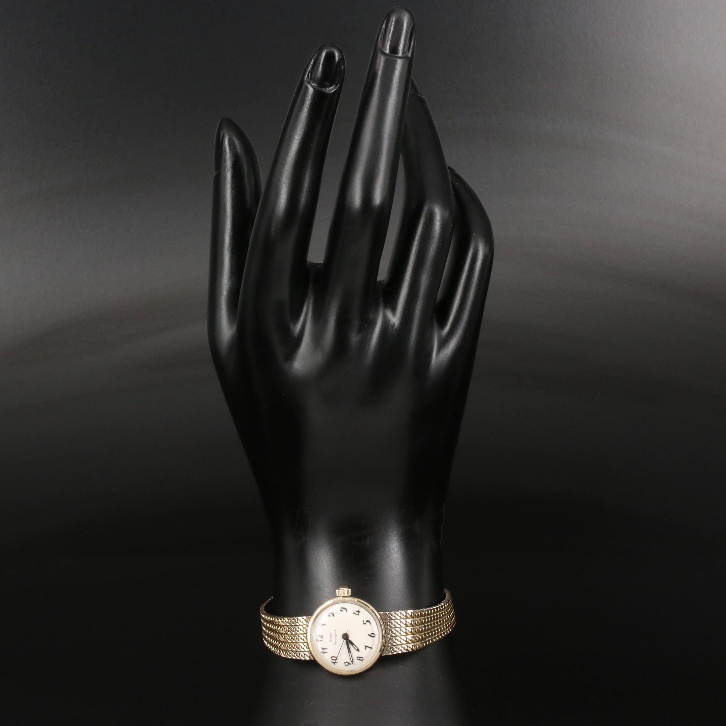 Vintage Girard-Perregaux 10K Gold Filled Stem Wind Watch