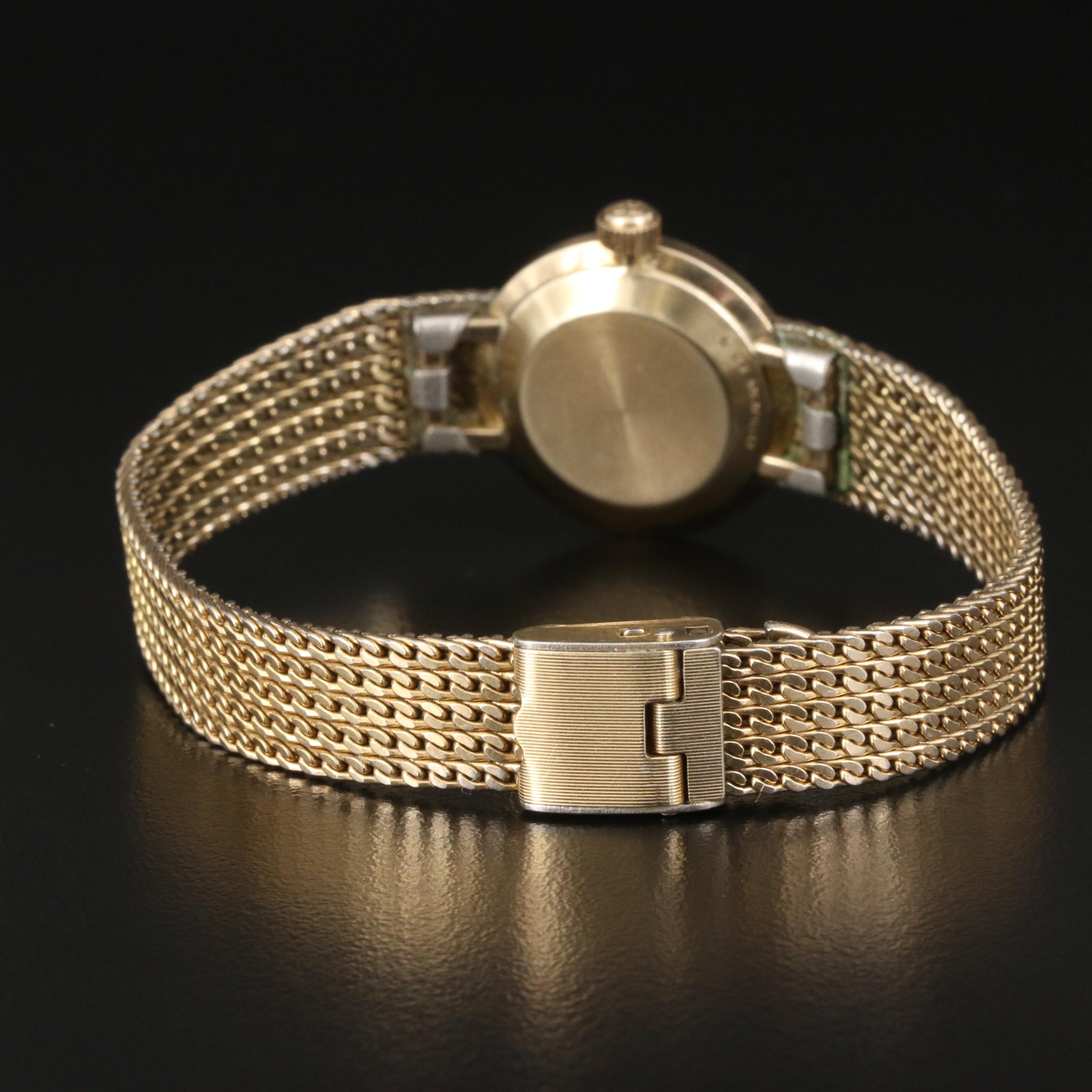 Vintage Girard-Perregaux 10K Gold Filled Stem Wind Watch