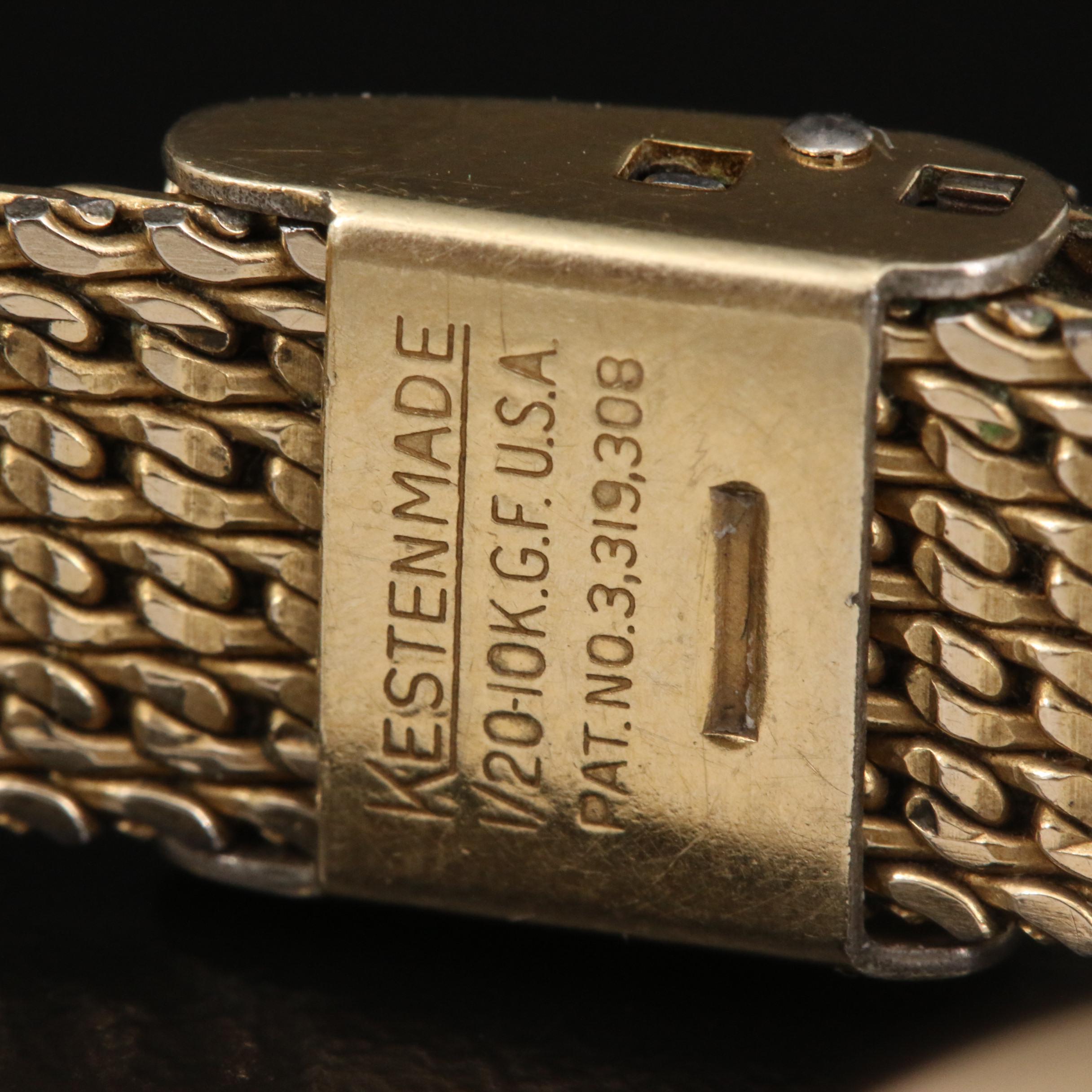 Vintage Girard-Perregaux 10K Gold Filled Stem Wind Watch