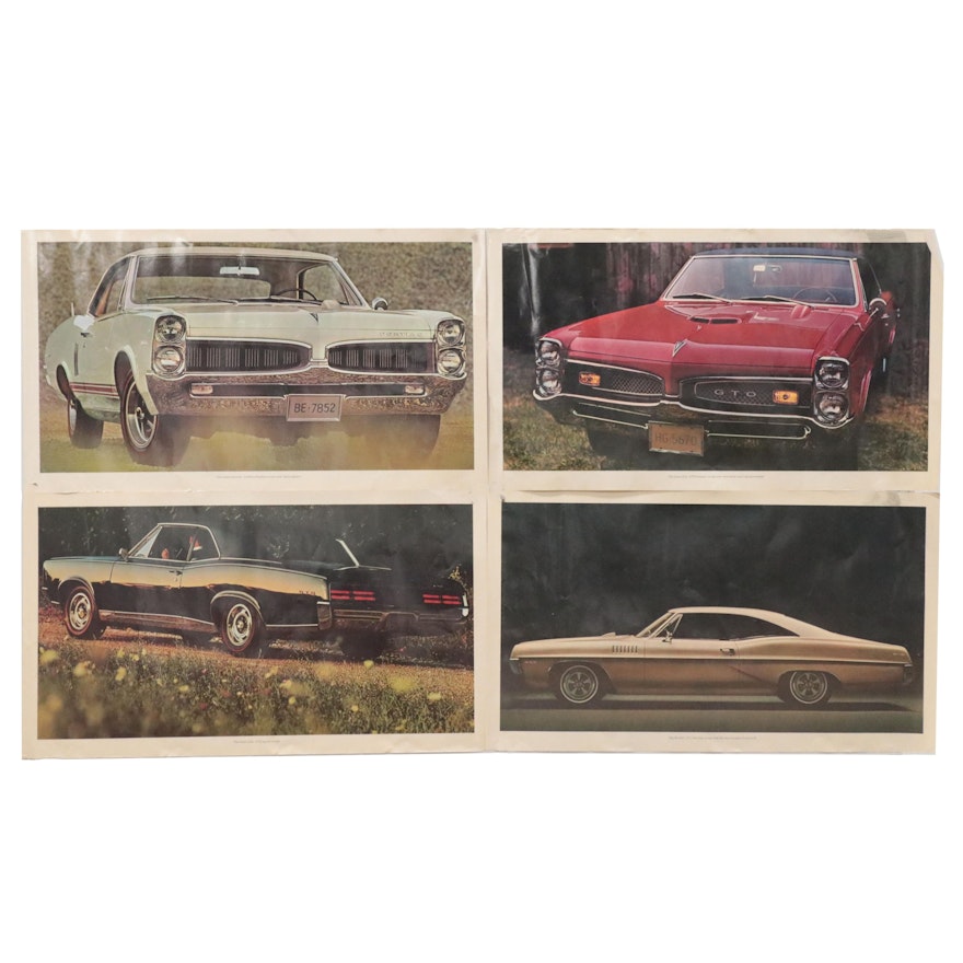 Pontiac GTO Offset Lithograph Posters, Late 20th Century