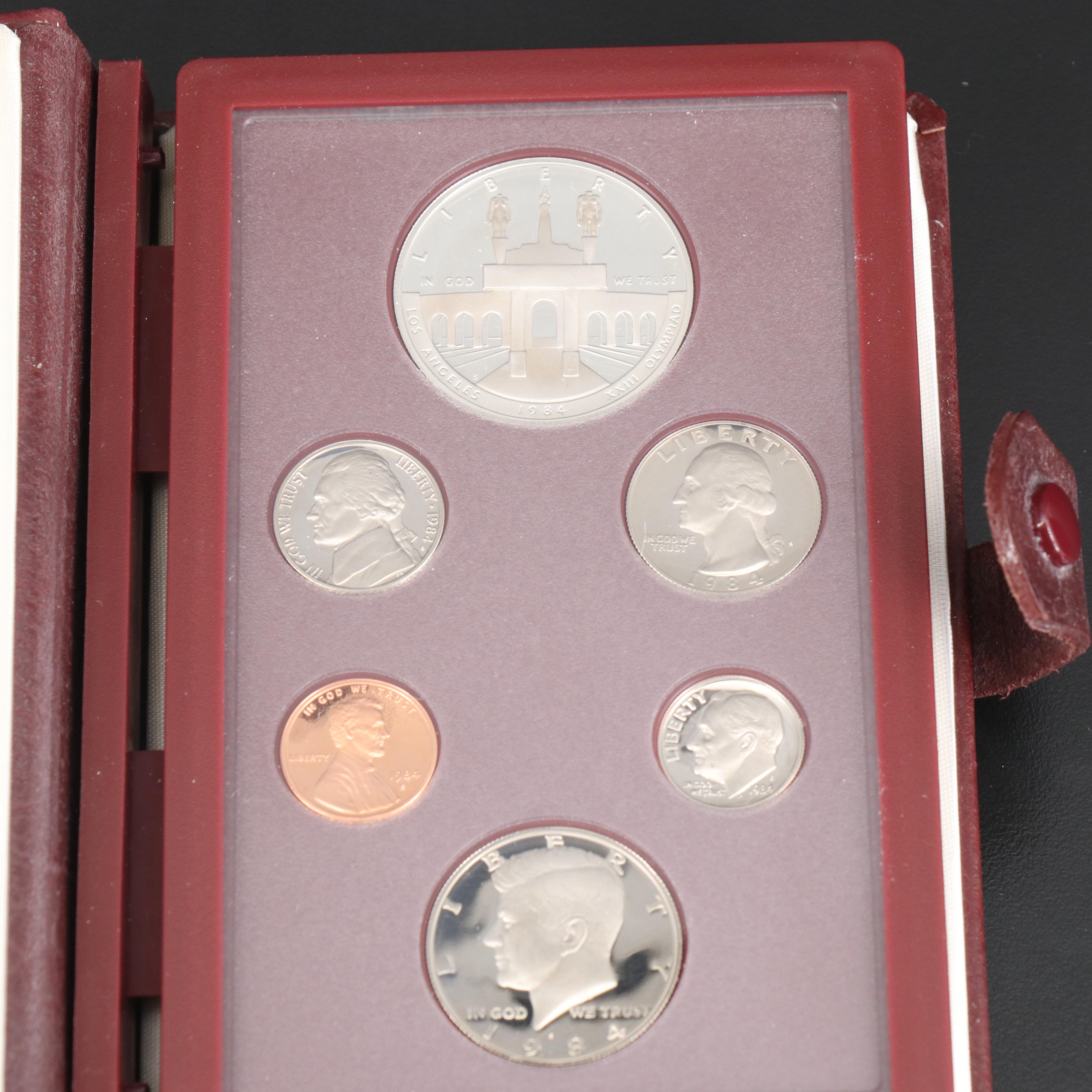Five U.S. Mint Prestige Coin Sets