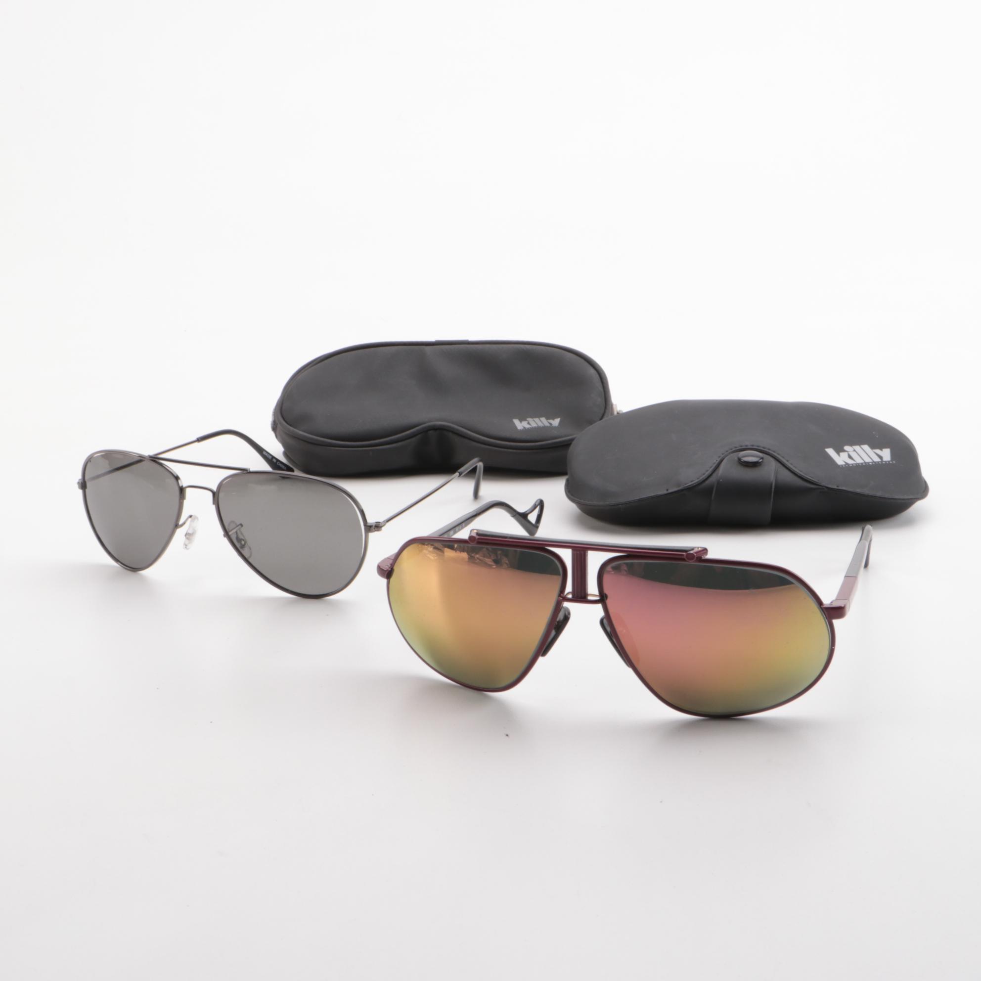 Killy 470 Polarized Prescription Sunglasses, Other Polarized Sunglasses, Cases