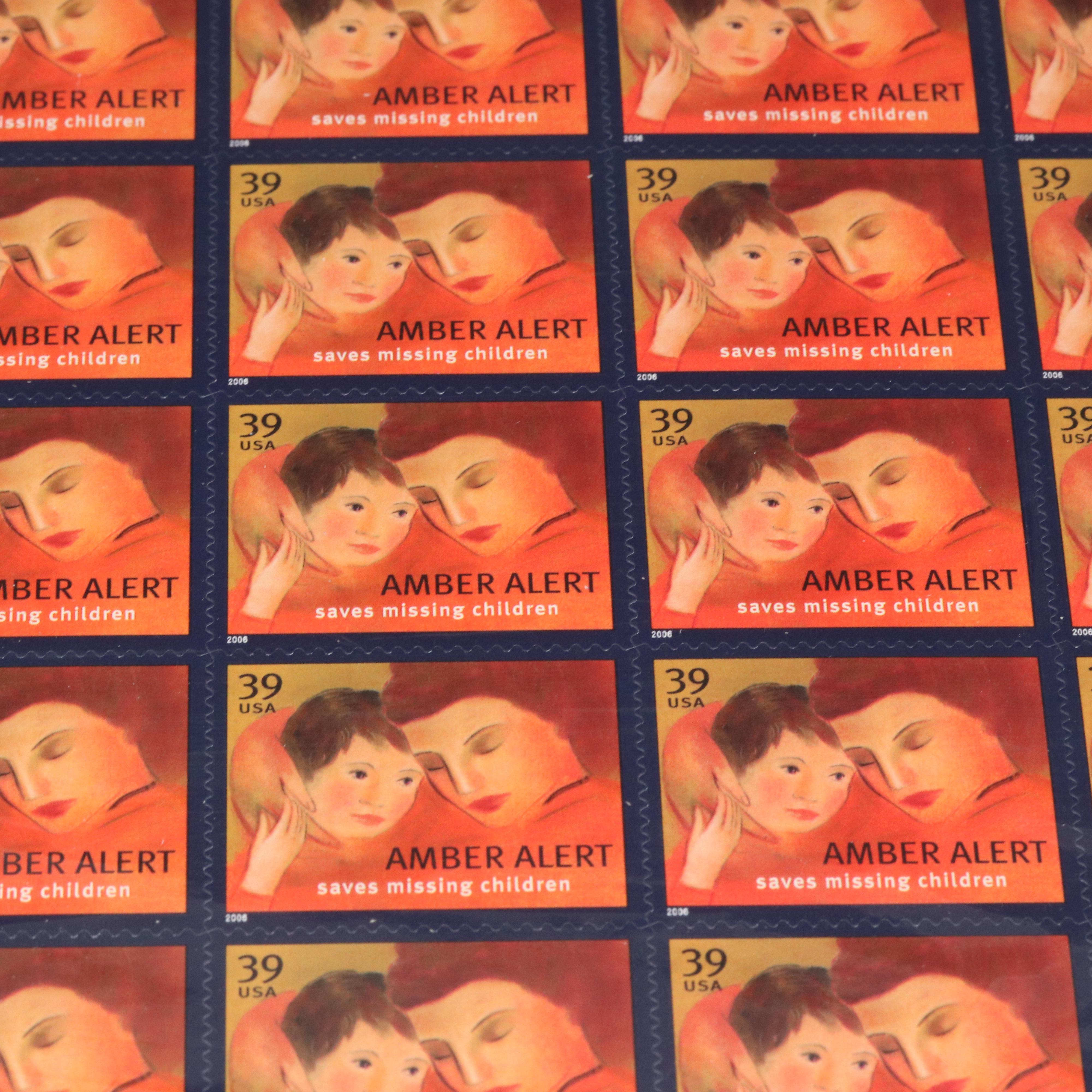 Twenty U.S. Postage Stamp Souvenir Sheets