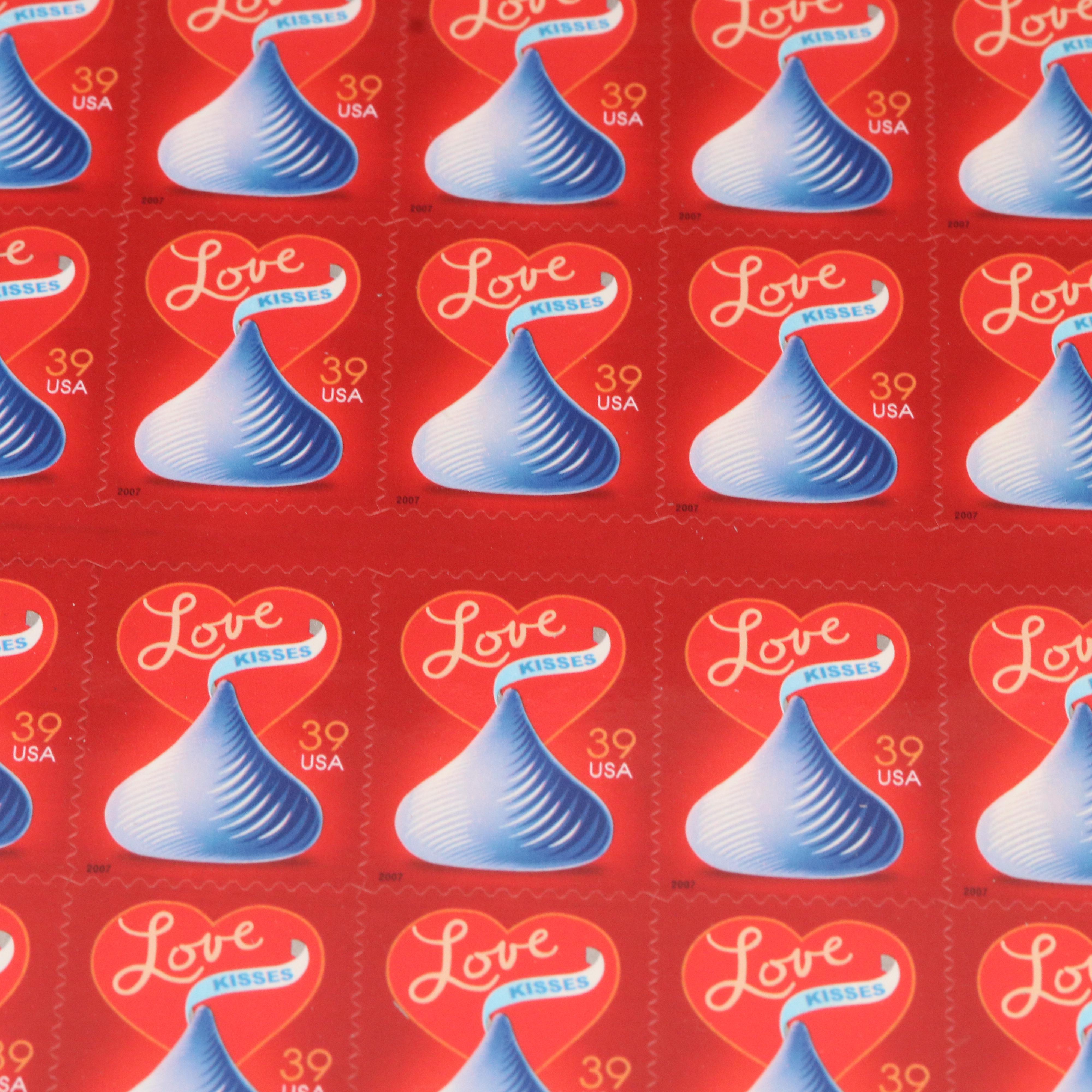 Twenty U.S. Postage Stamp Souvenir Sheets