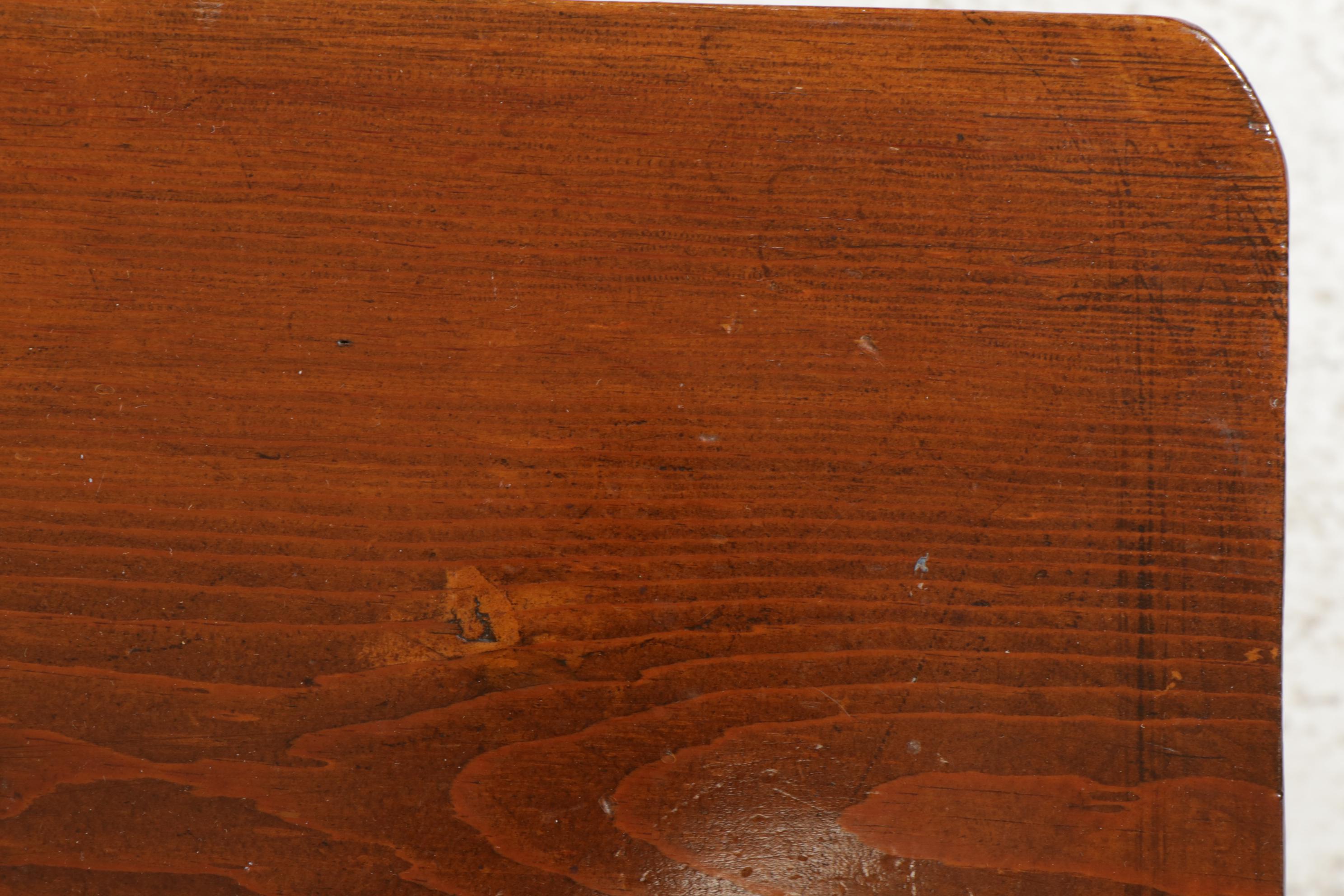 Rustic Pine Child's Table and Benches, 21st Century