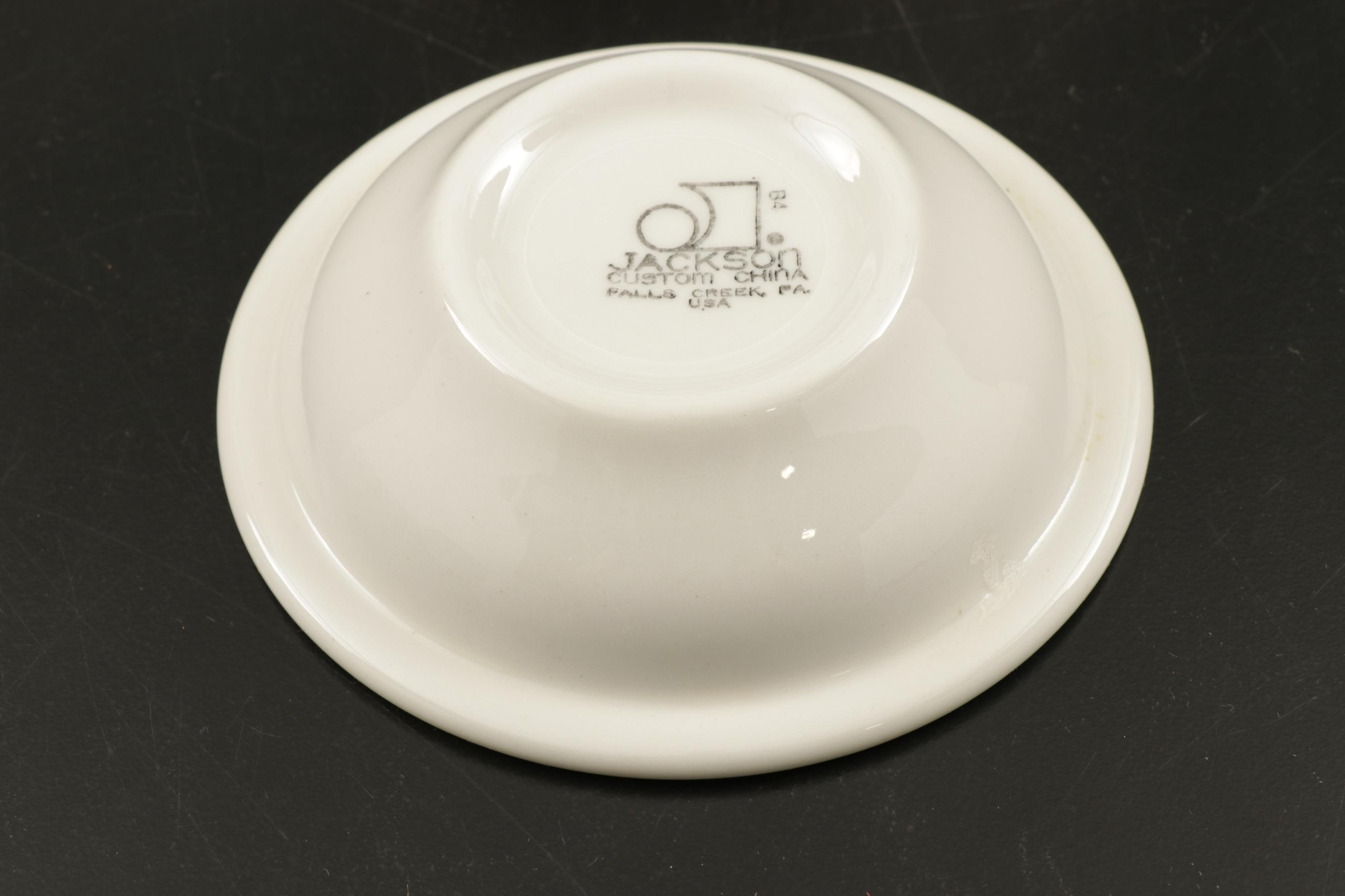 Jackson Custom China Ceramic Dinnerware, Mid-20th Century