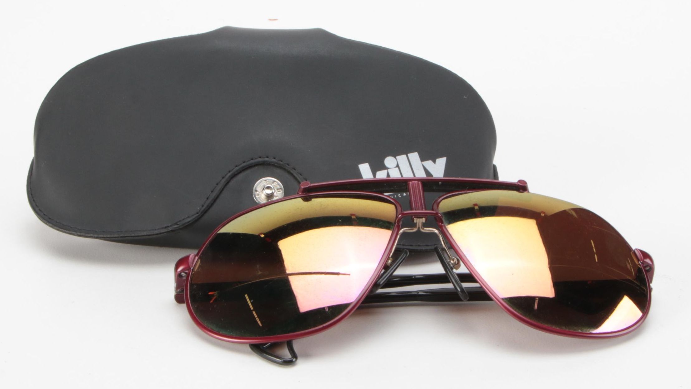 Killy 470 Sport Aviator Mirror Lens Sunglasses with Case