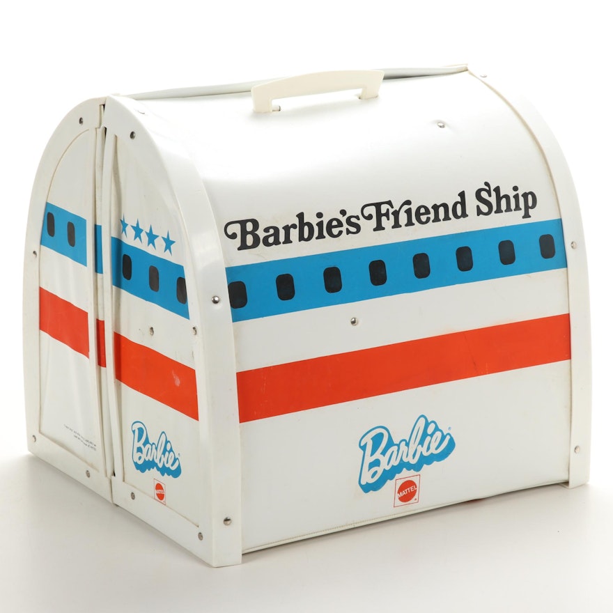 Mattel United Airlines "Barbie's Friend Ship" Airport Play Case