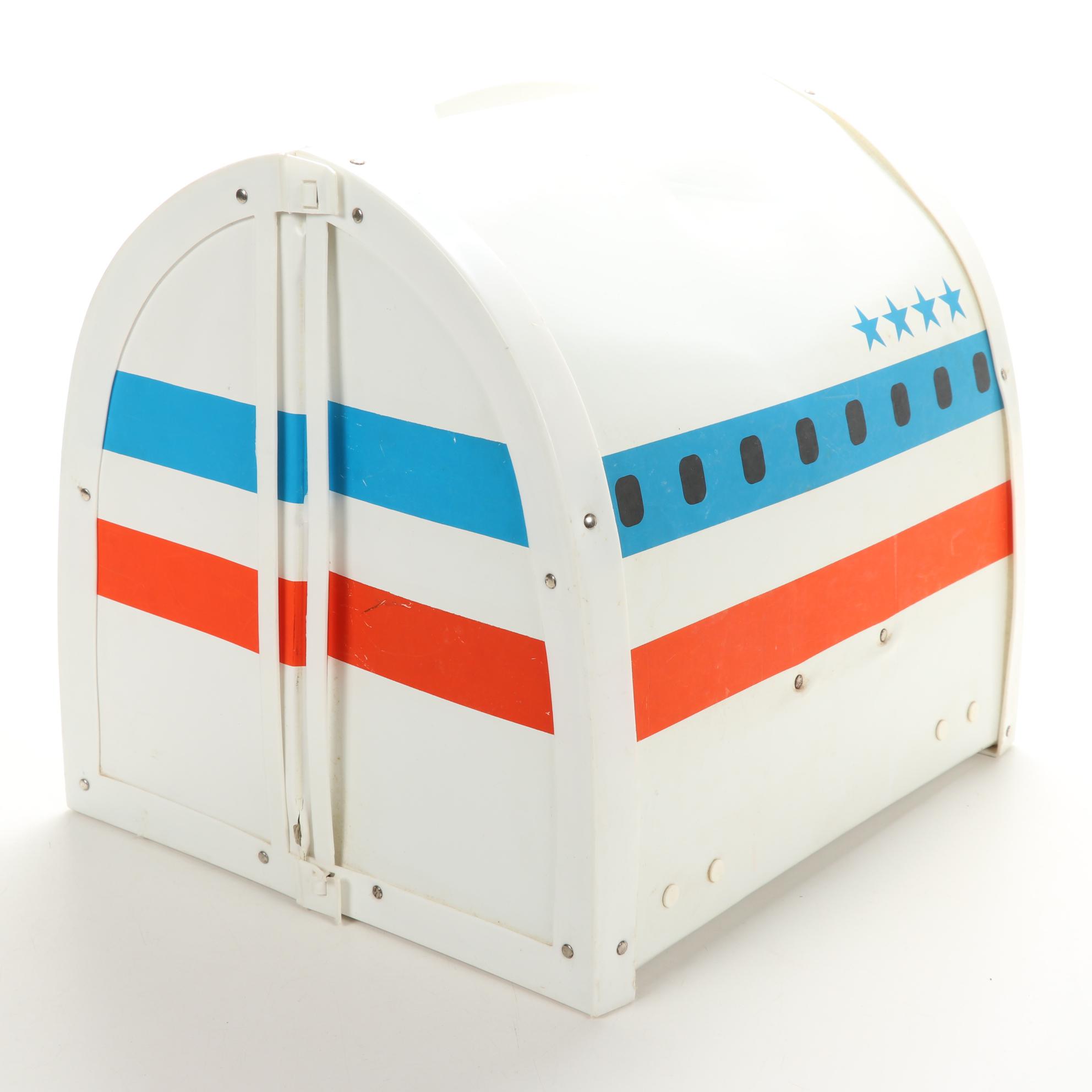 Mattel United Airlines "Barbie's Friend Ship" Airport Play Case