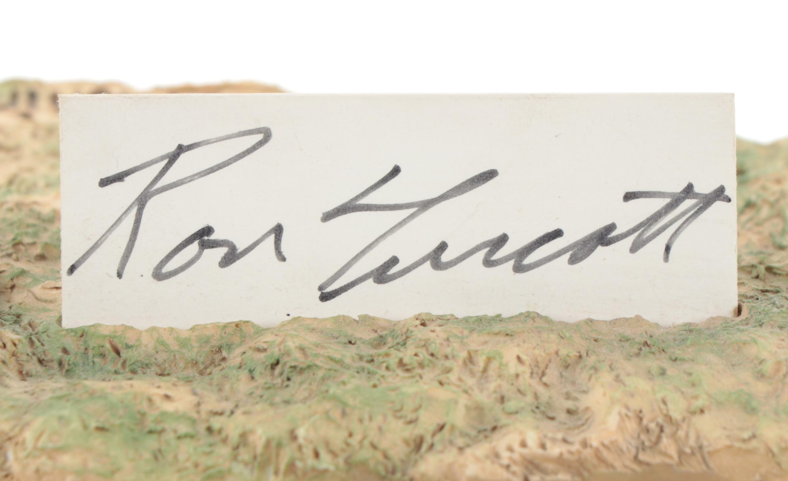 Cold Cast Porcelain Sculpture "Secretariat, Ron Turcotte Up"