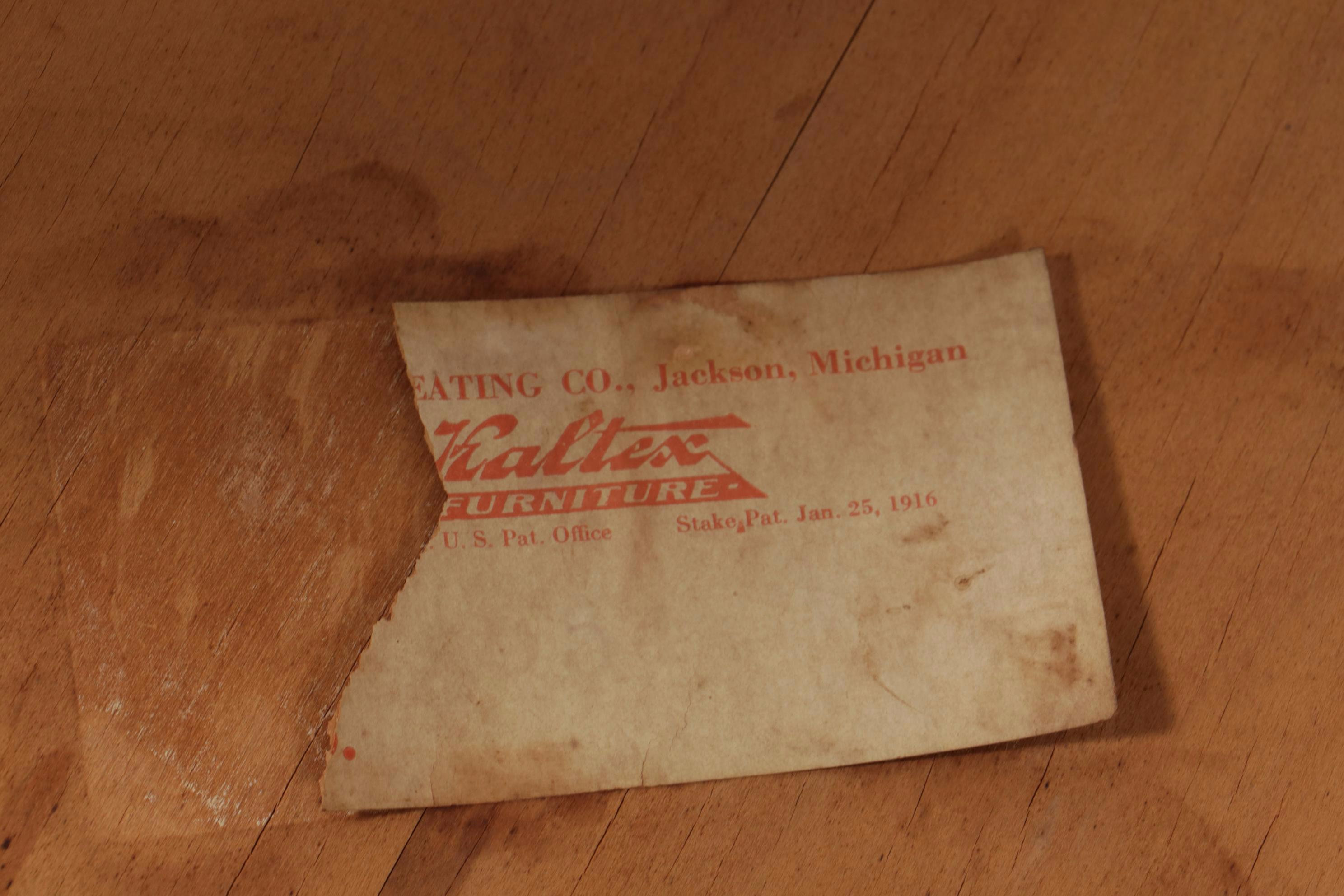 Kaltex Furniture Wood and Wicker Desk with Chair, Mid to Late 20th Century