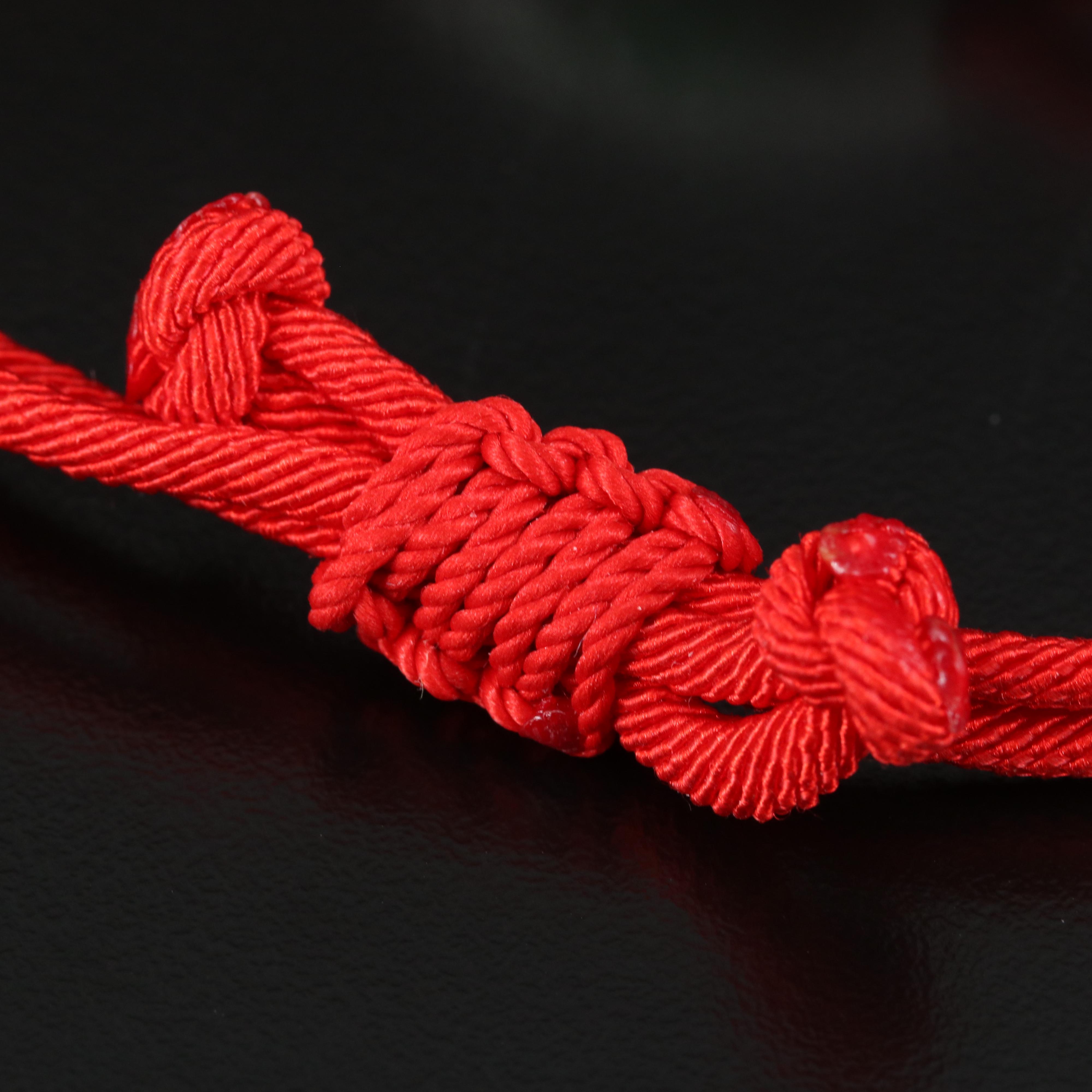 Asian Inspired Carved Jadeite Adjustable Bracelet