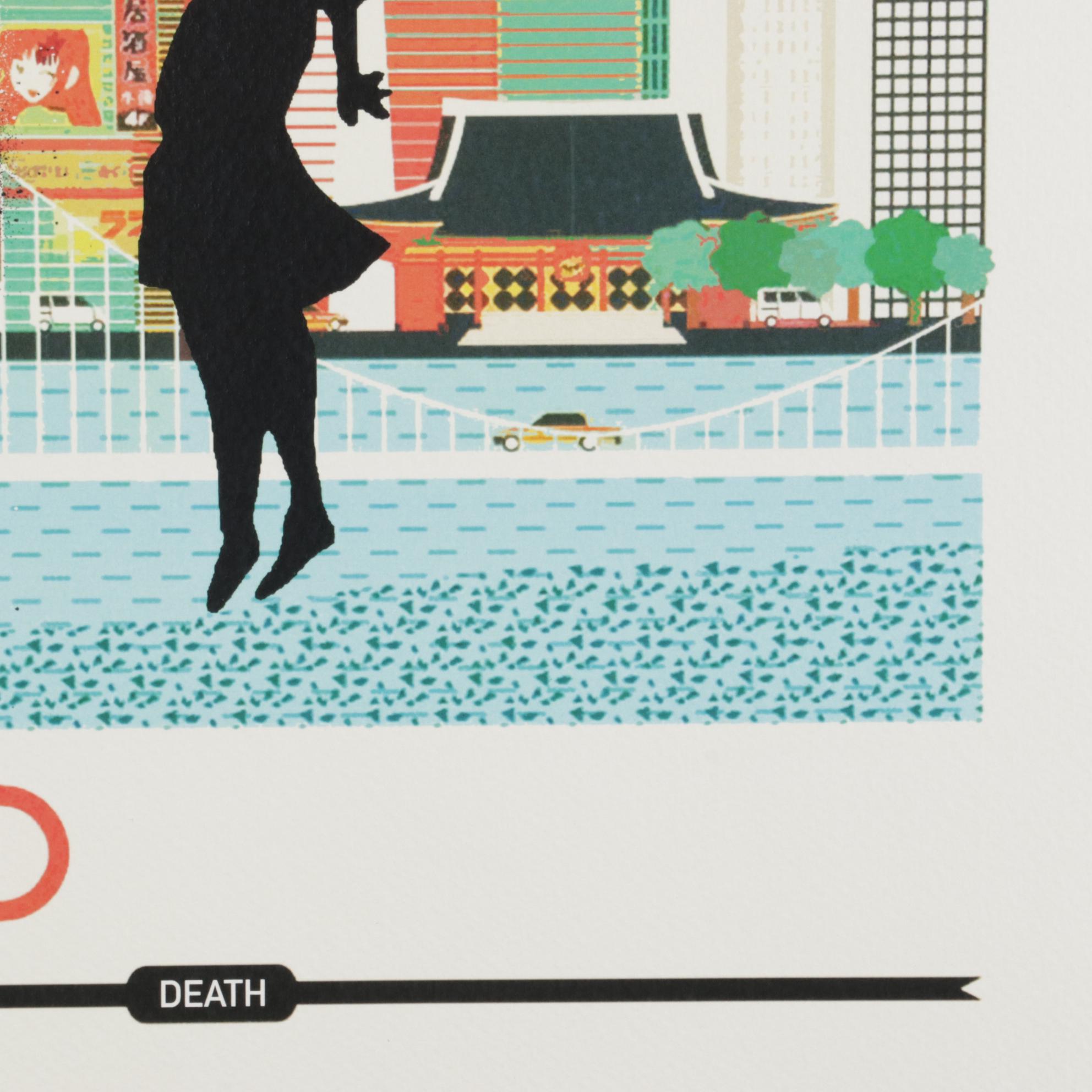 Death NYC Pop Art Graphic Prints, New York and Tokyo "Ballon Girl," 2020