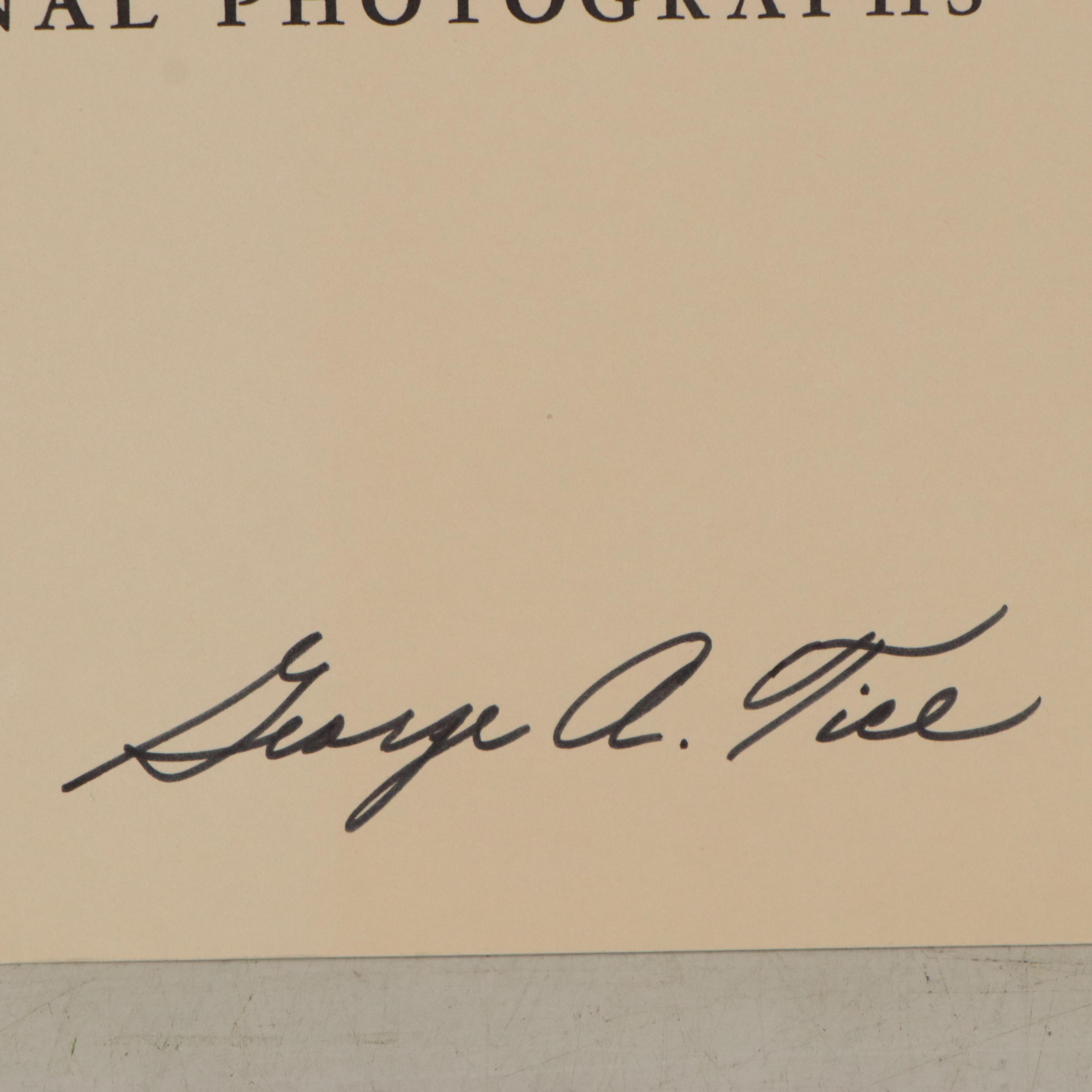 George A. Tice Silver Gelatin Portfolio "Bodie," 1971