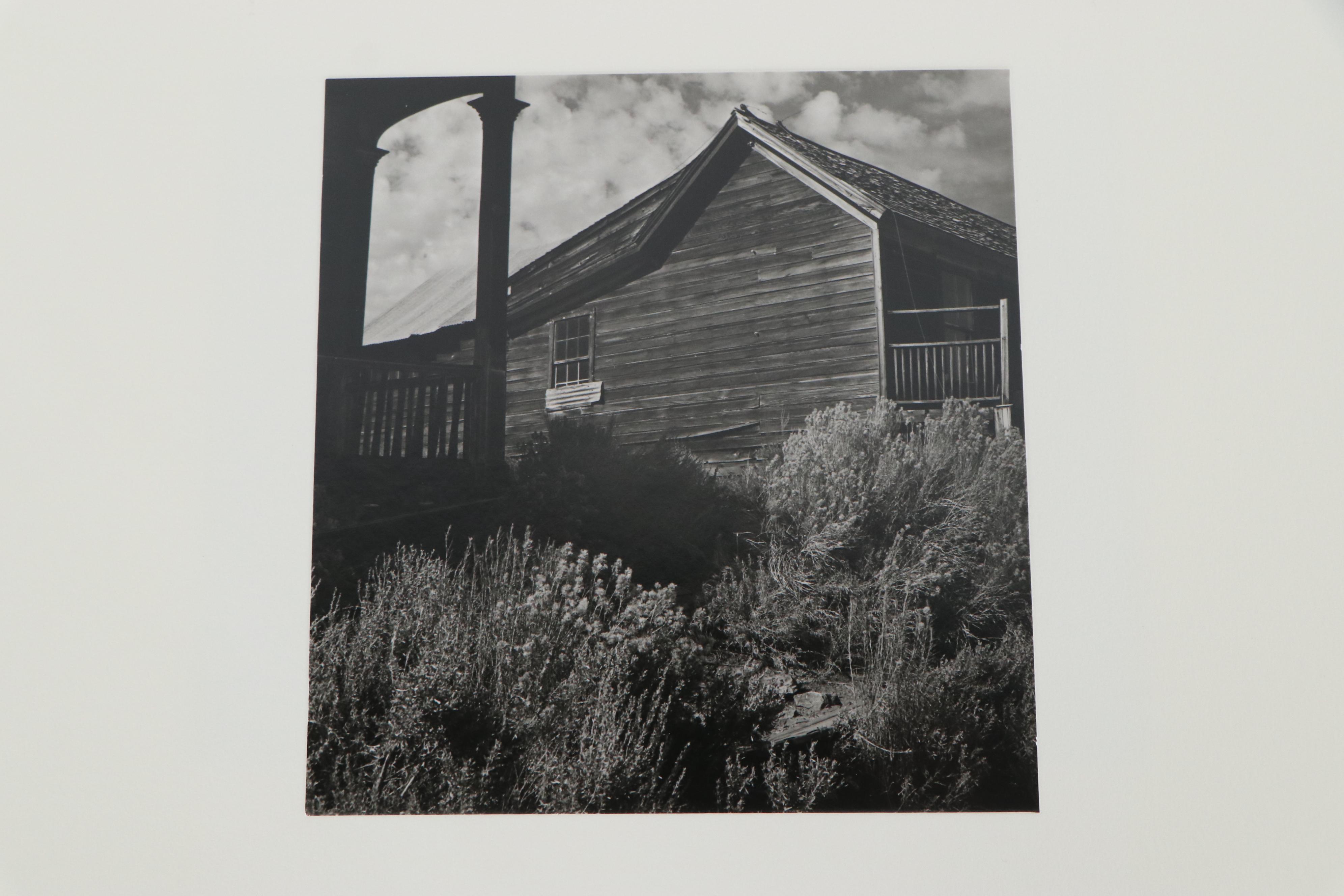George A. Tice Silver Gelatin Portfolio "Bodie," 1971