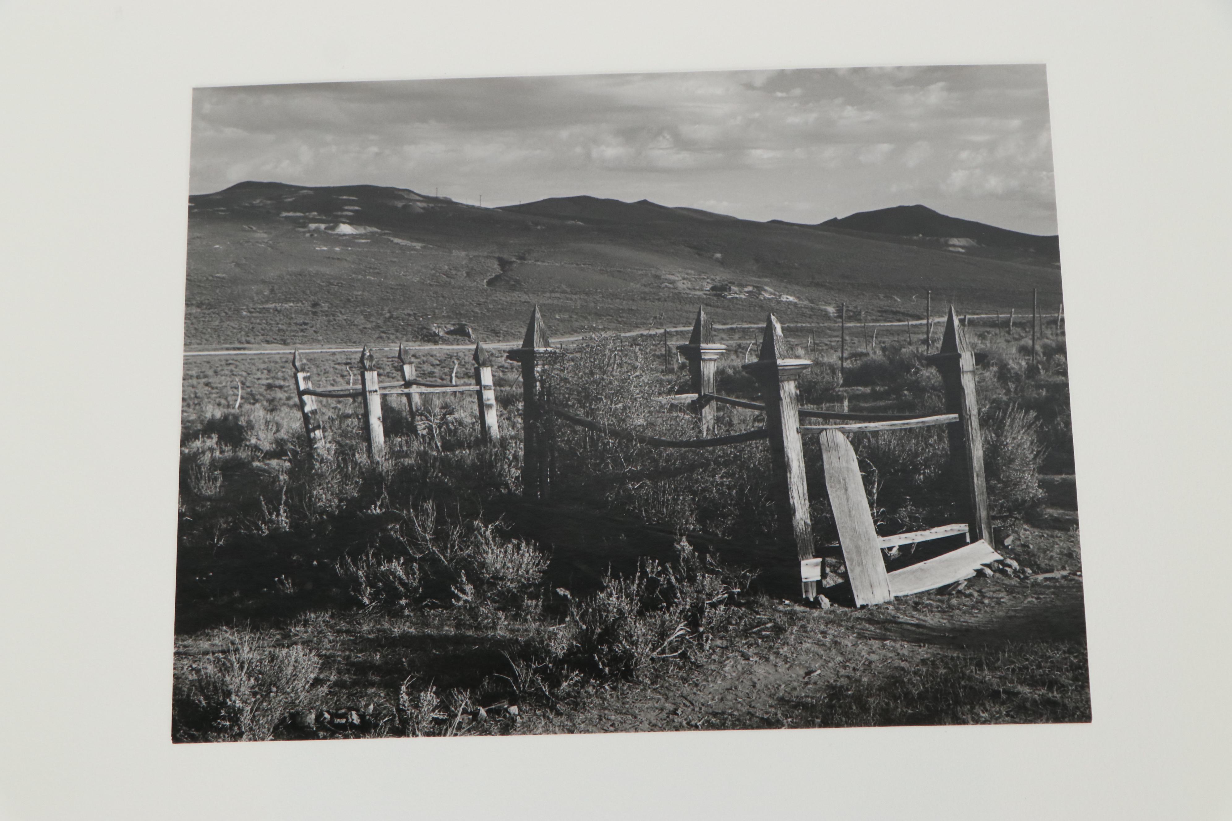 George A. Tice Silver Gelatin Portfolio "Bodie," 1971