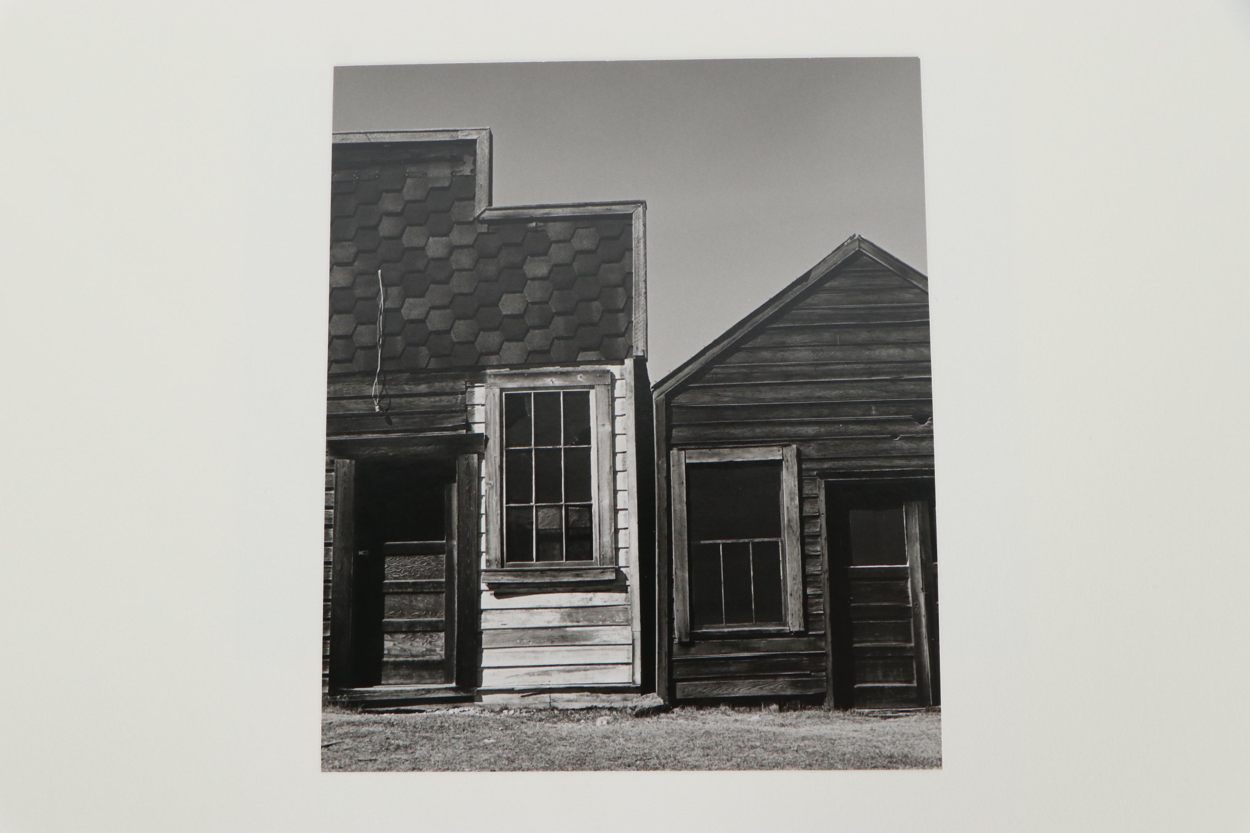 George A. Tice Silver Gelatin Portfolio "Bodie," 1971