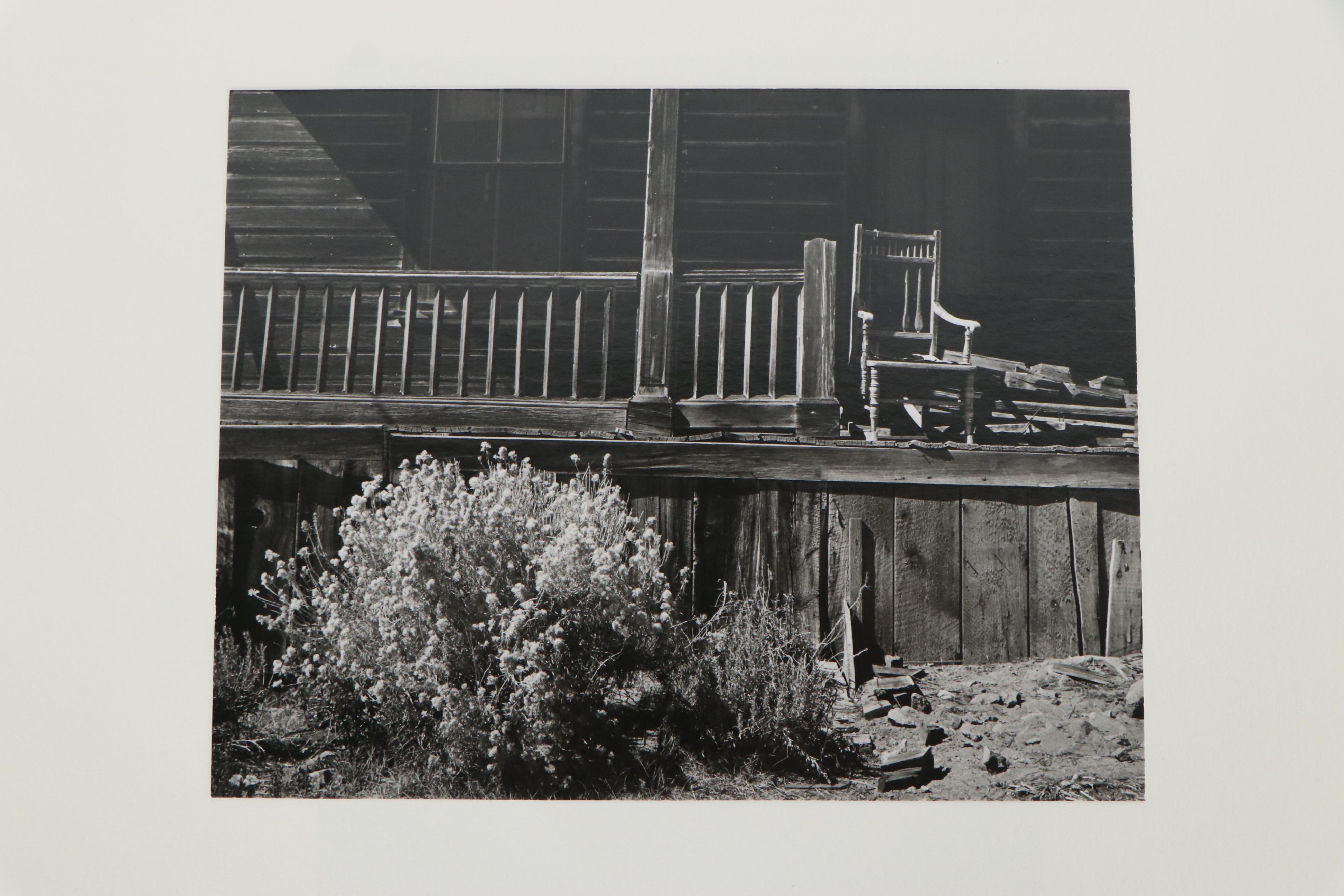 George A. Tice Silver Gelatin Portfolio "Bodie," 1971