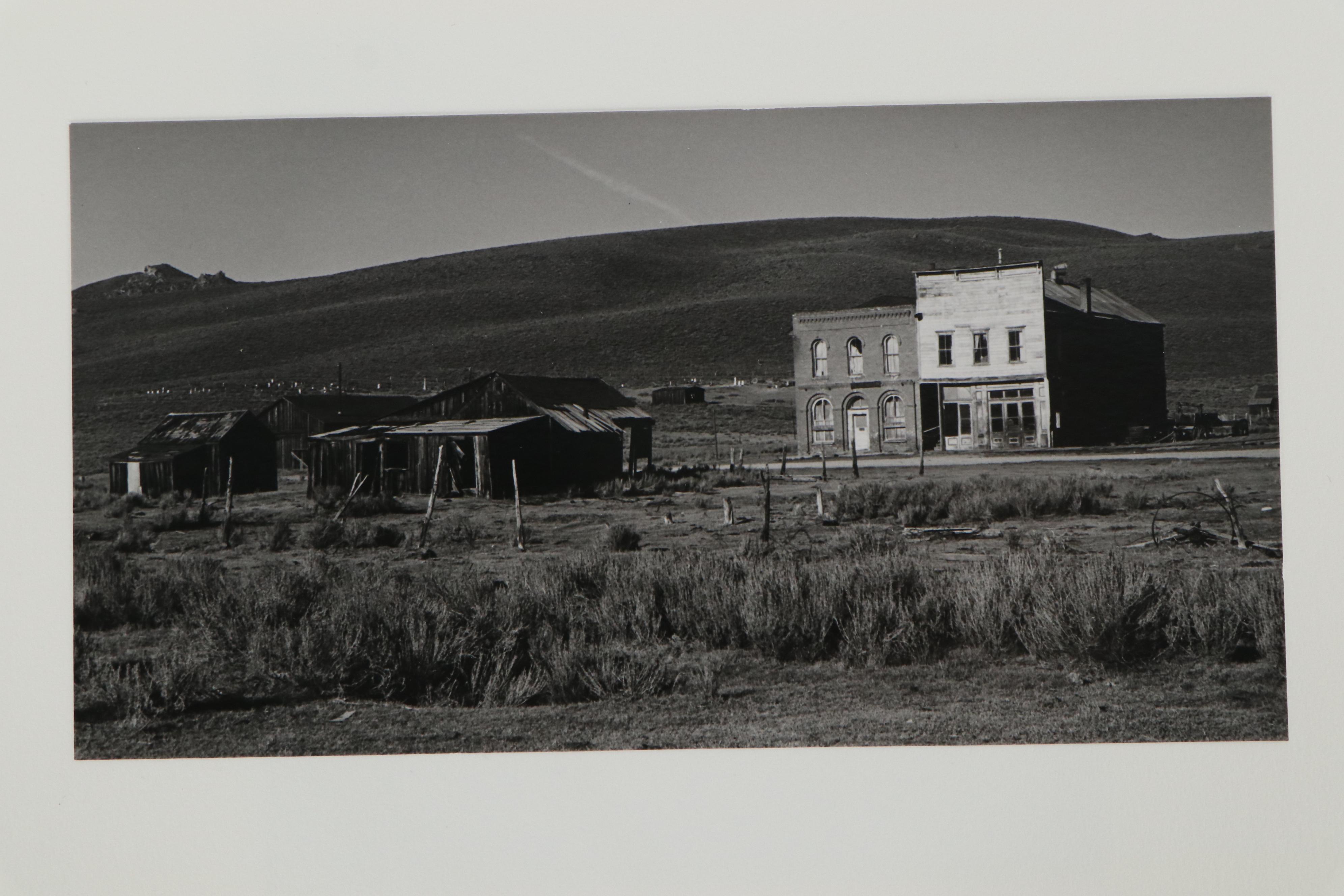 George A. Tice Silver Gelatin Portfolio "Bodie," 1971