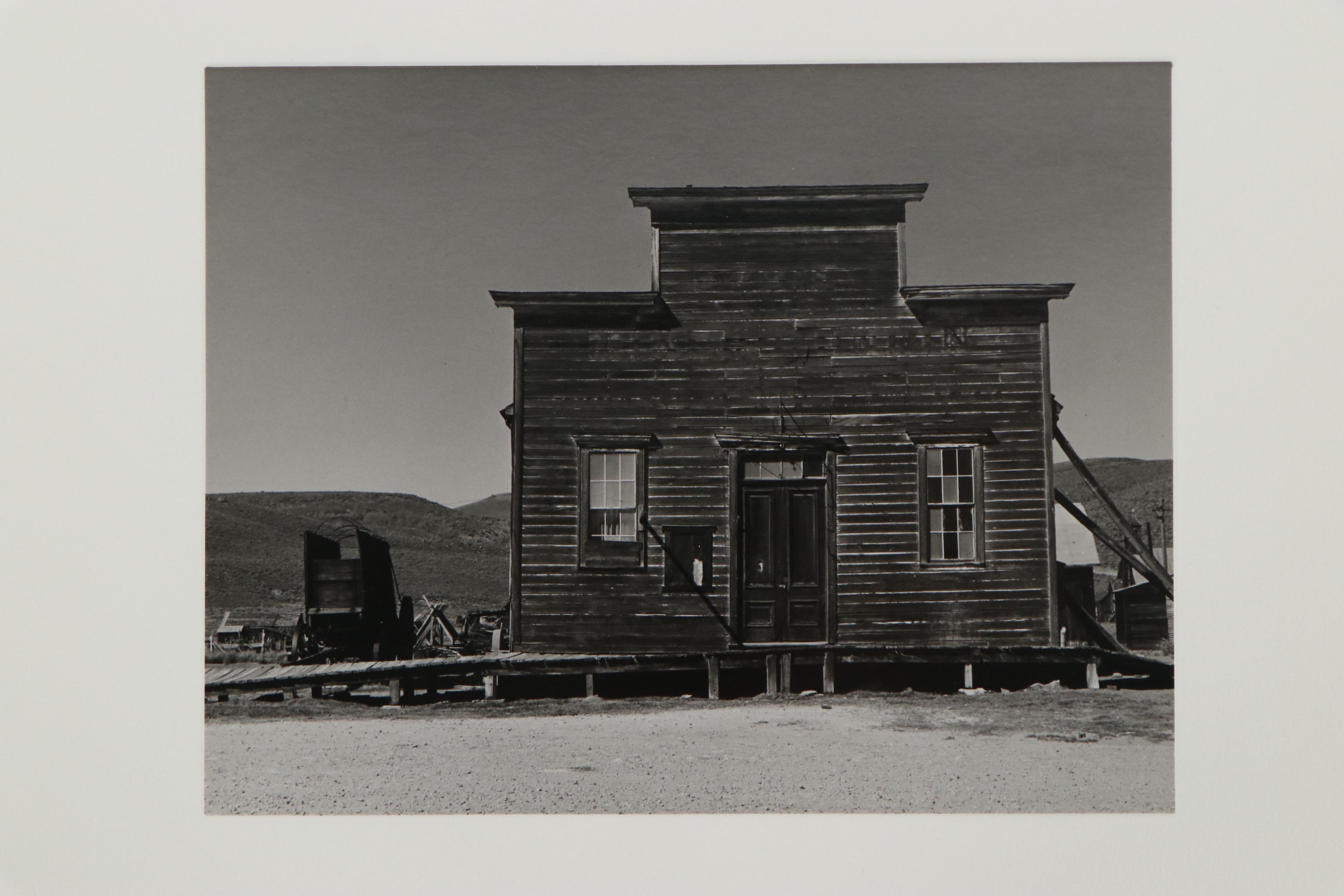 George A. Tice Silver Gelatin Portfolio "Bodie," 1971
