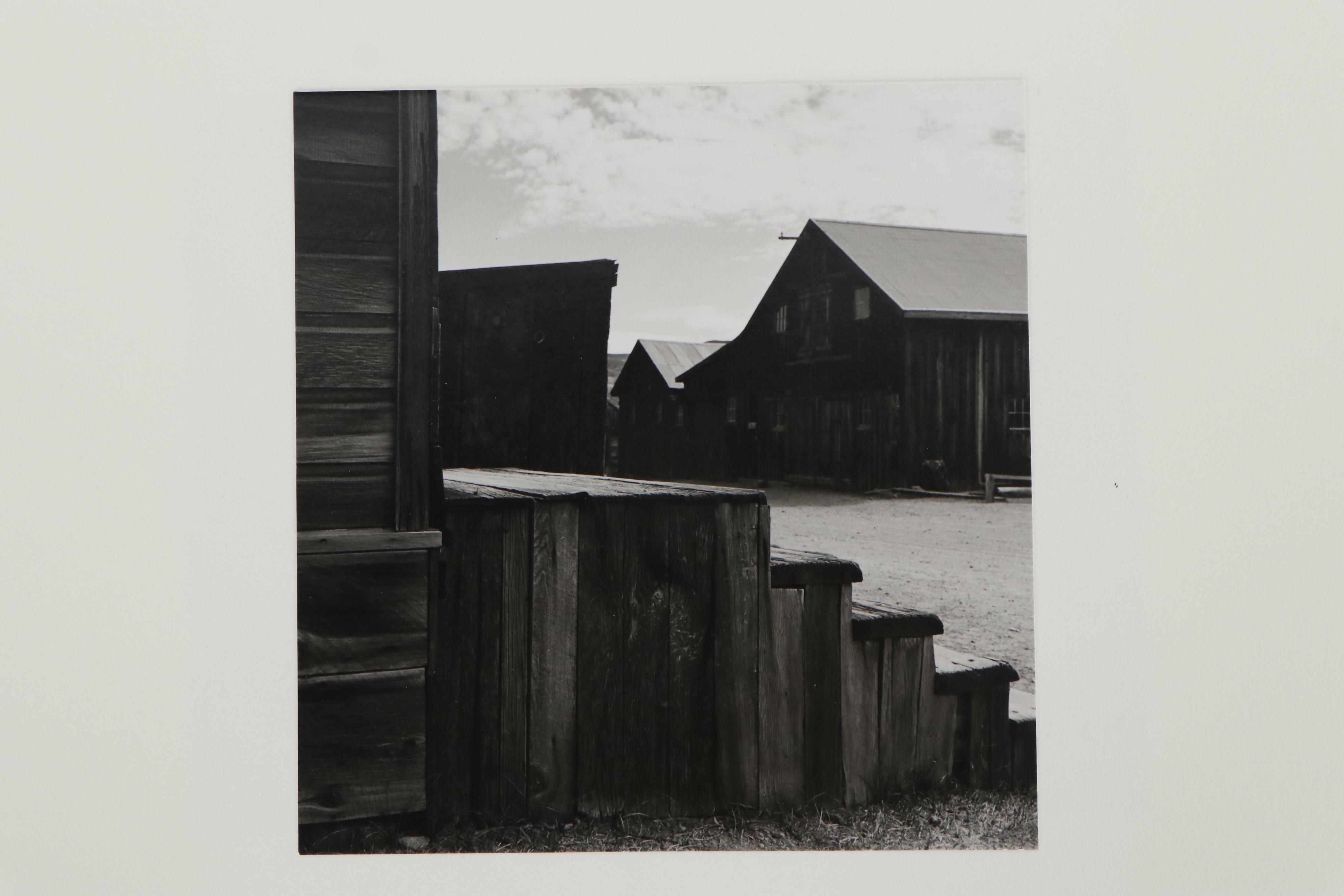 George A. Tice Silver Gelatin Portfolio "Bodie," 1971