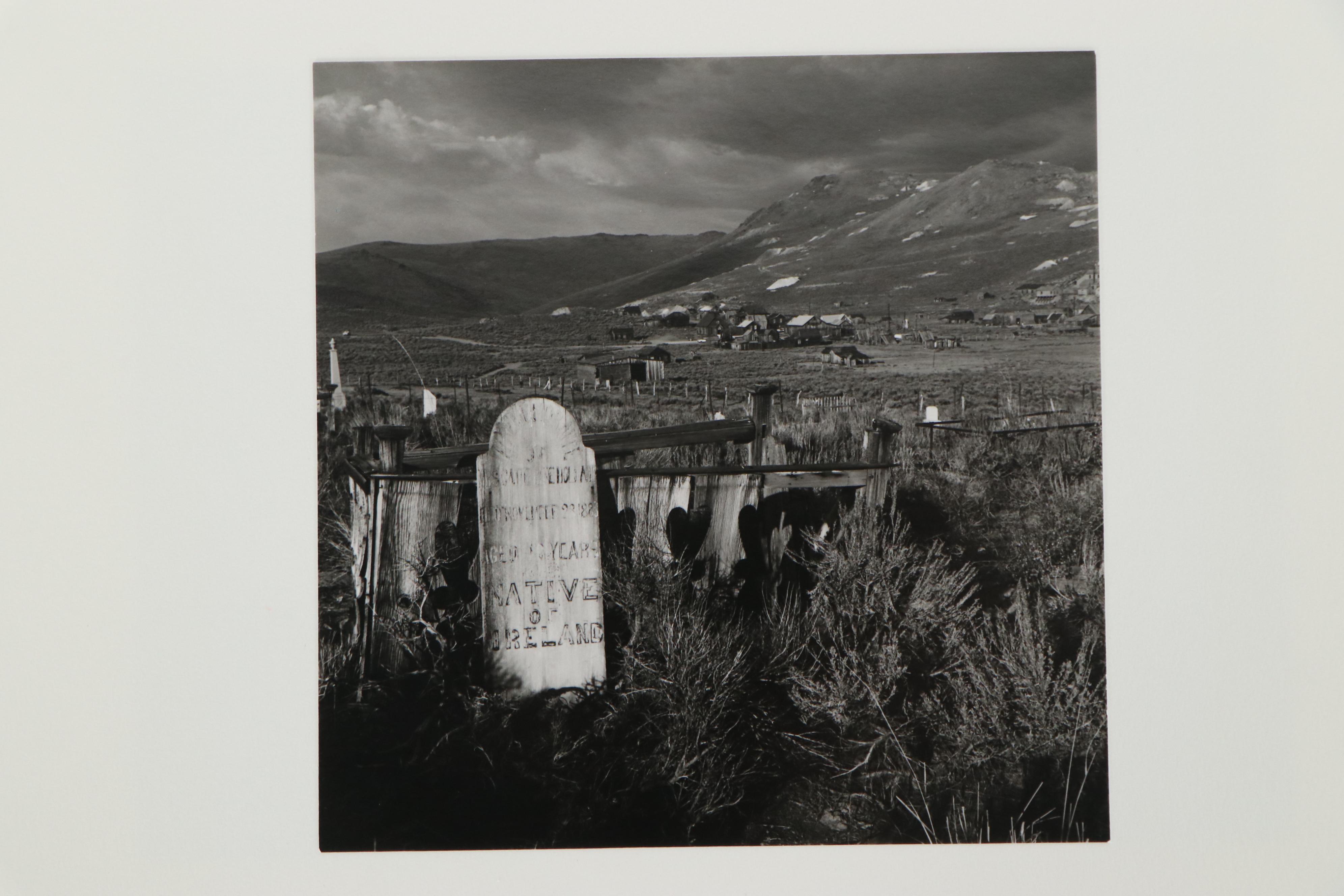 George A. Tice Silver Gelatin Portfolio "Bodie," 1971